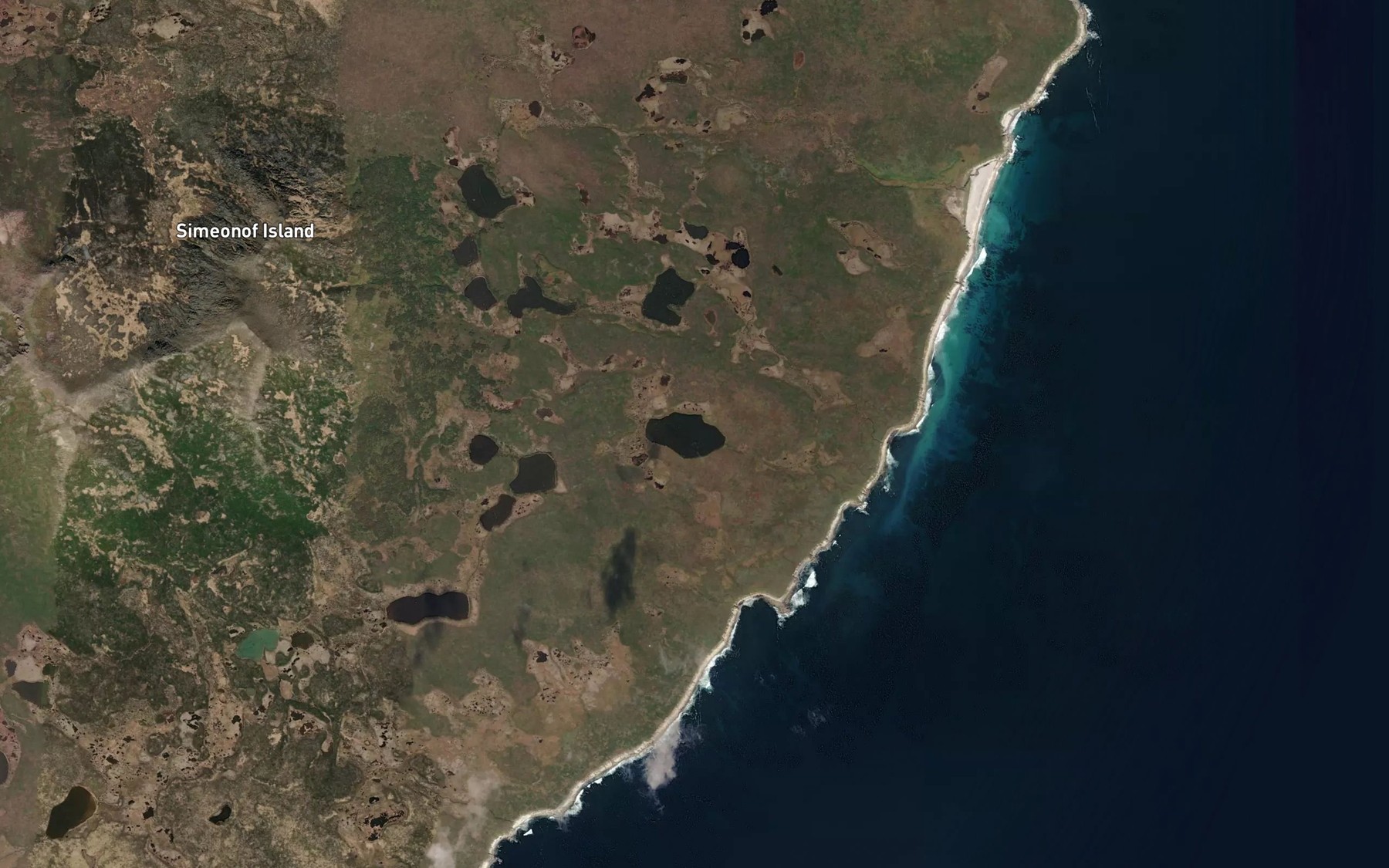 Satellite map of the Lake 110
