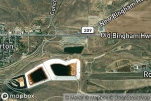 Kennecott Eastside Leaching Reservoir