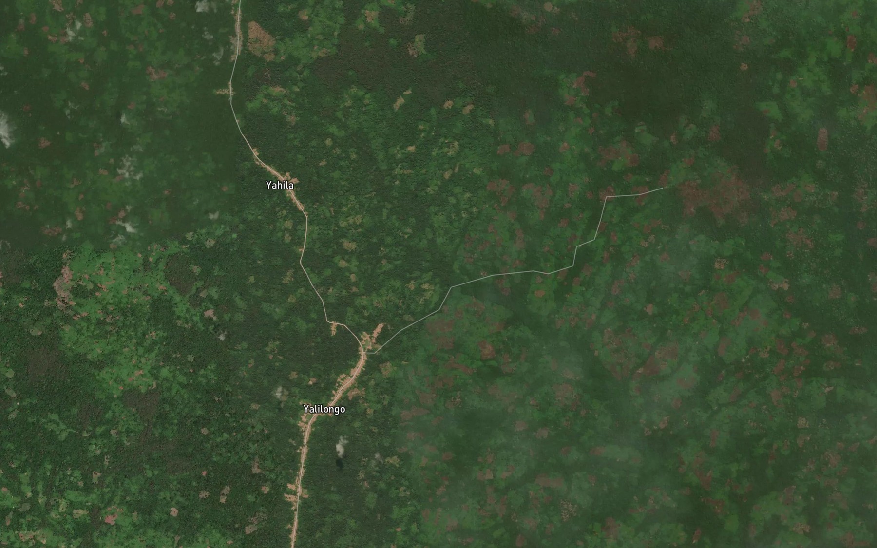 Satellite map of the Itsibale