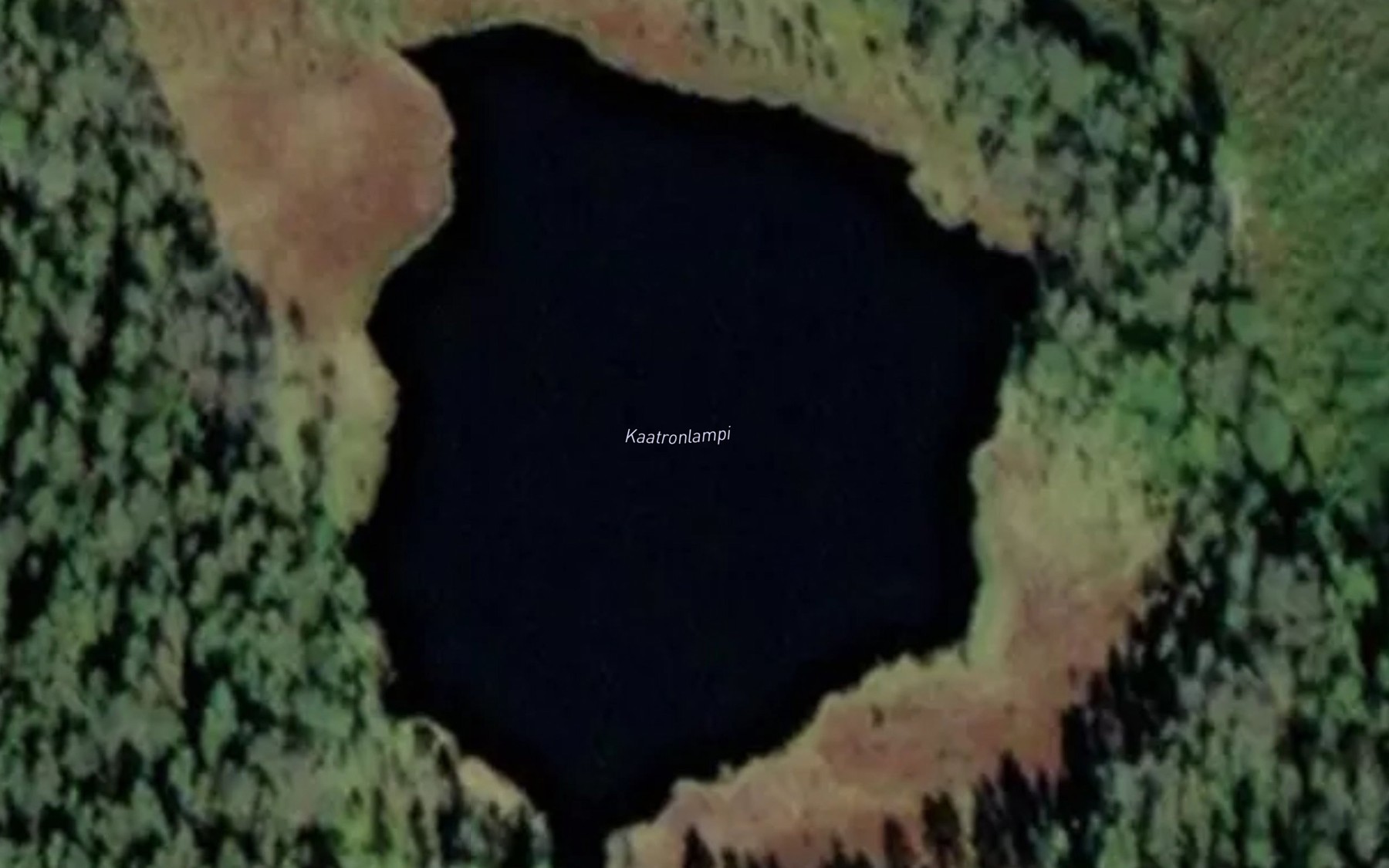 Satellite map of the Kaatronlampi
