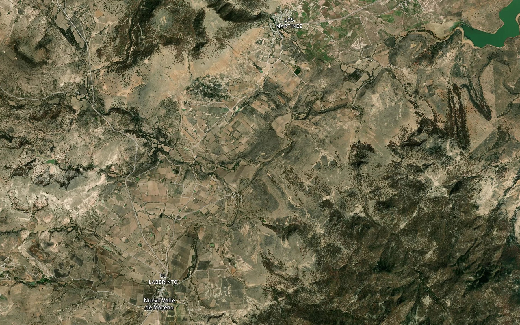 Satellite map of the San Antonio