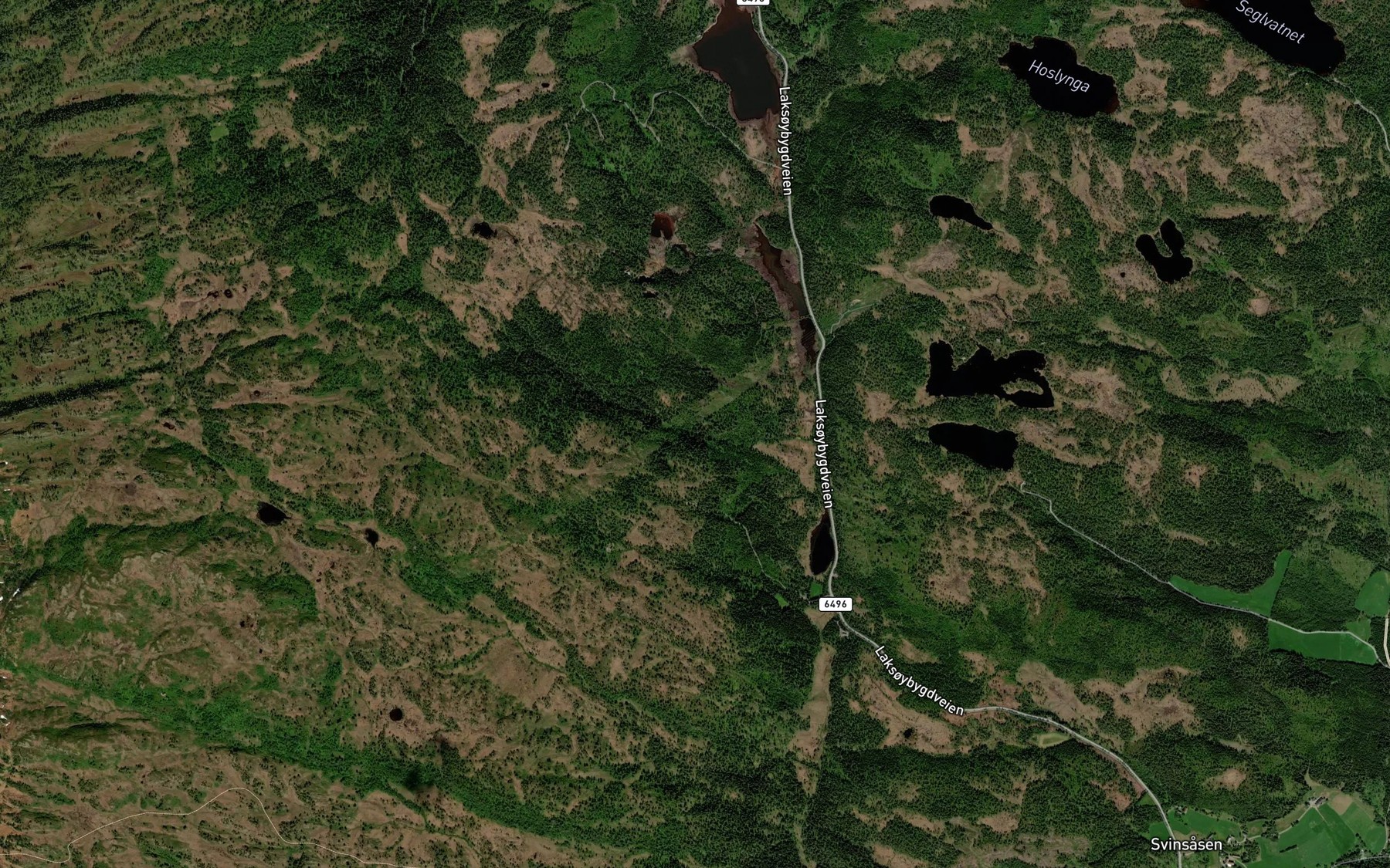 Satellite map of the Postbekken