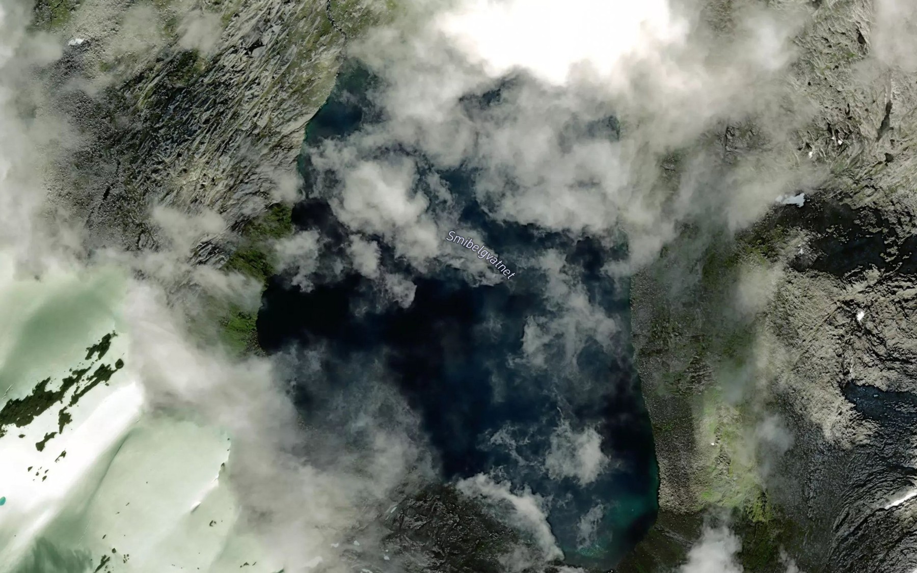 Satellite map of the Smibelgvatnet