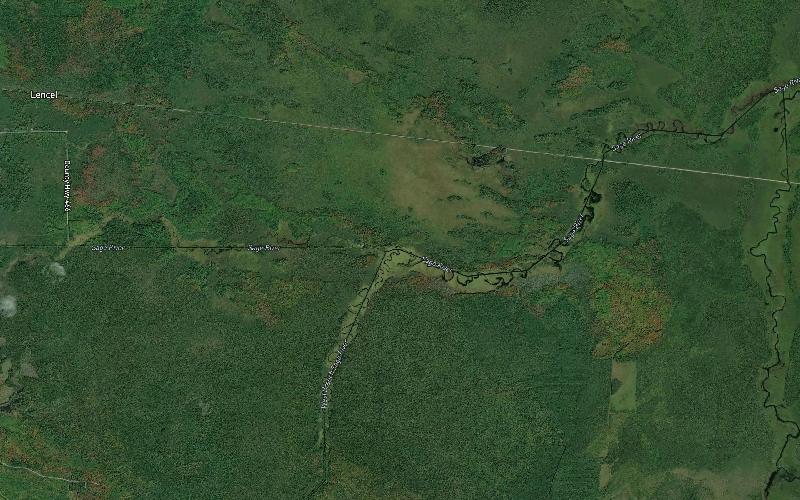 West Branch Sage River