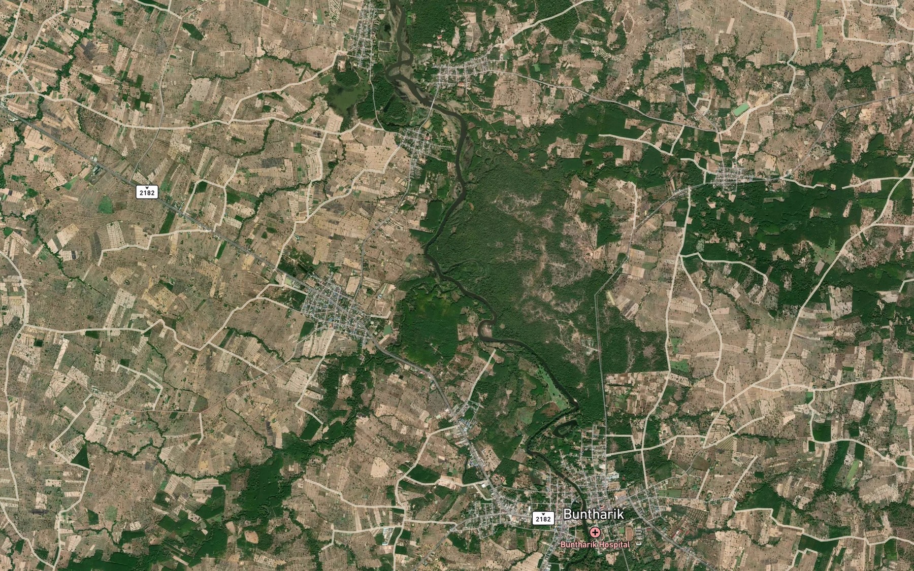 Satellite map of the Huai Po