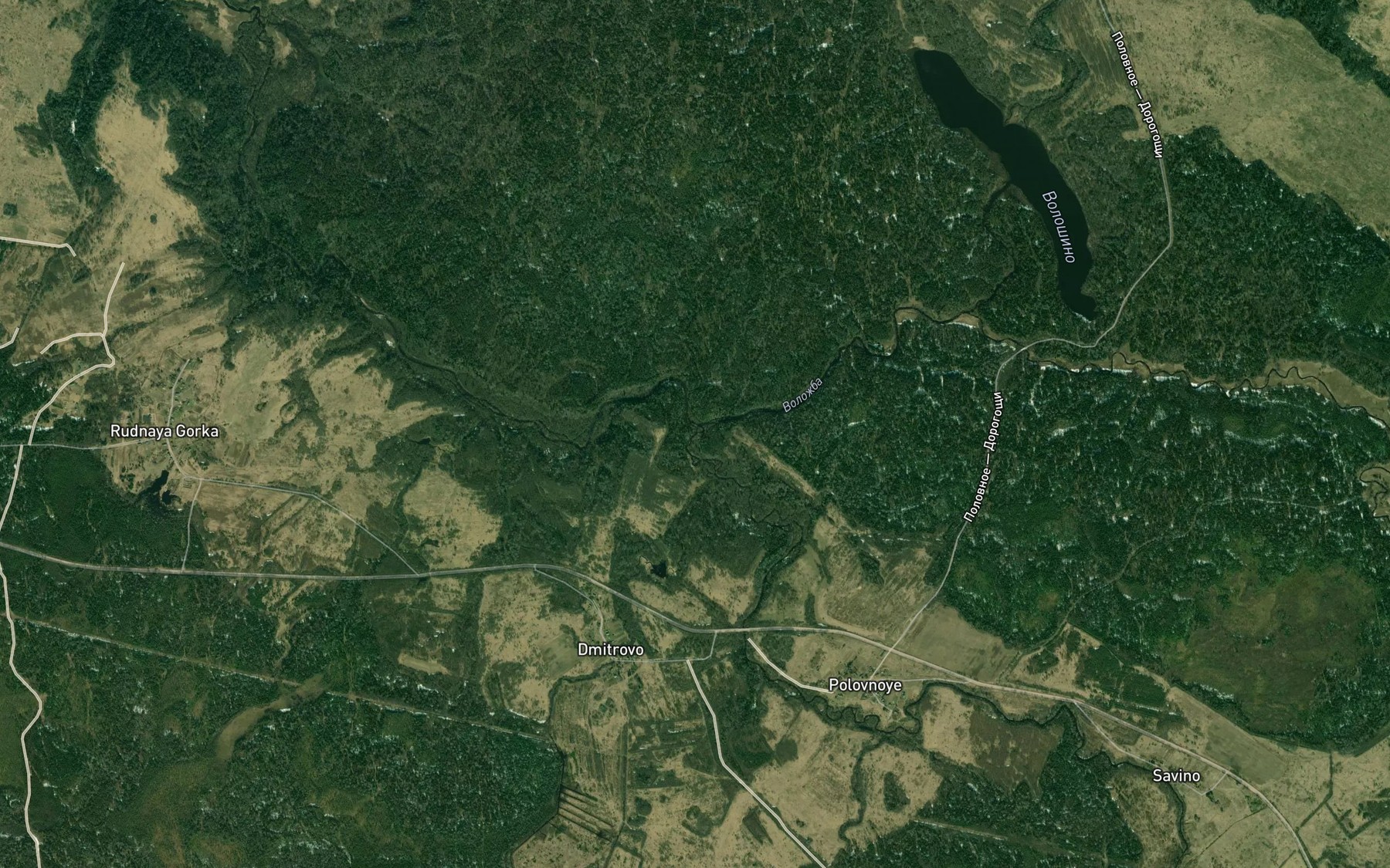 Satellite map of the Cherenka