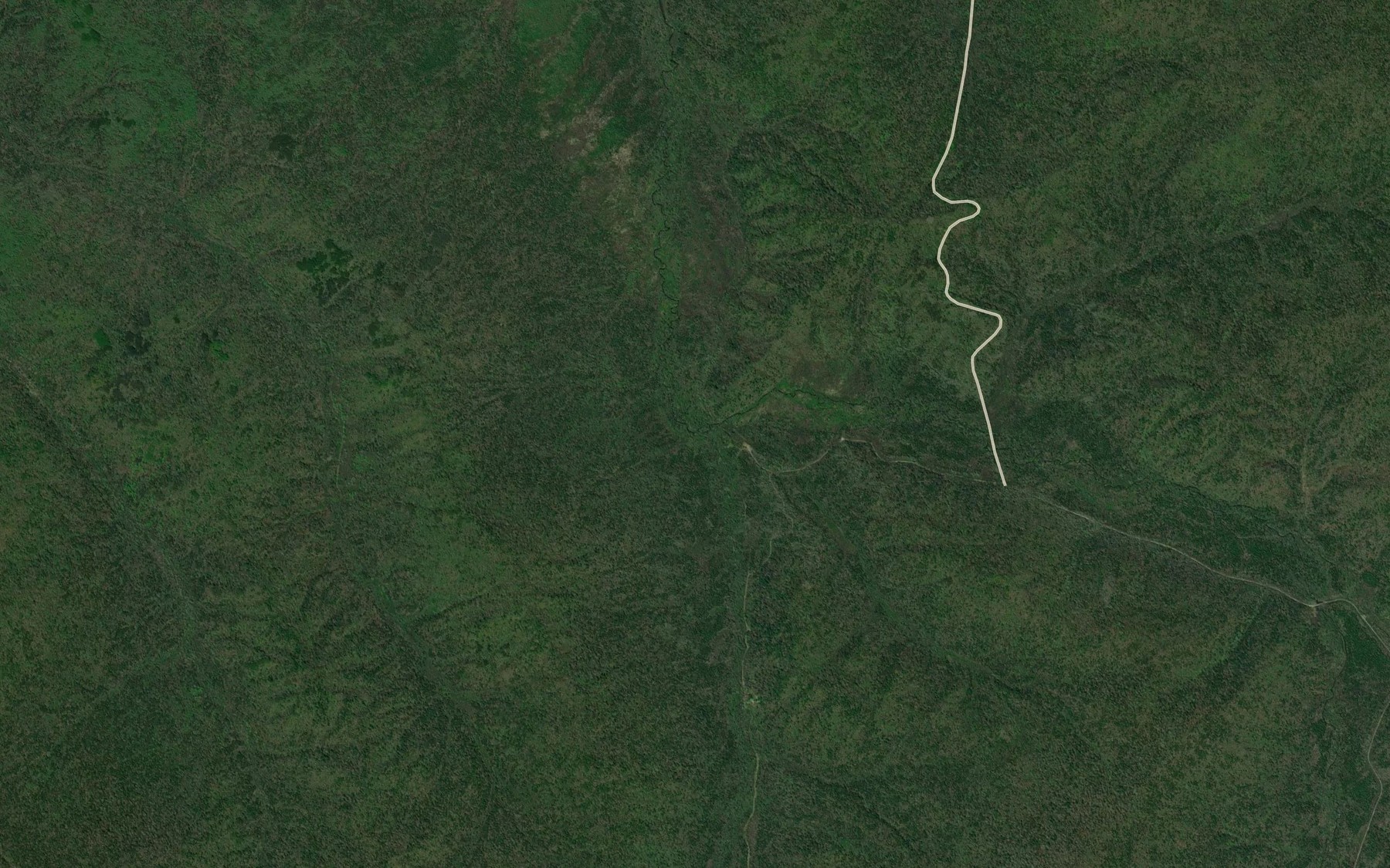 Satellite map of the Levyye Sidimi