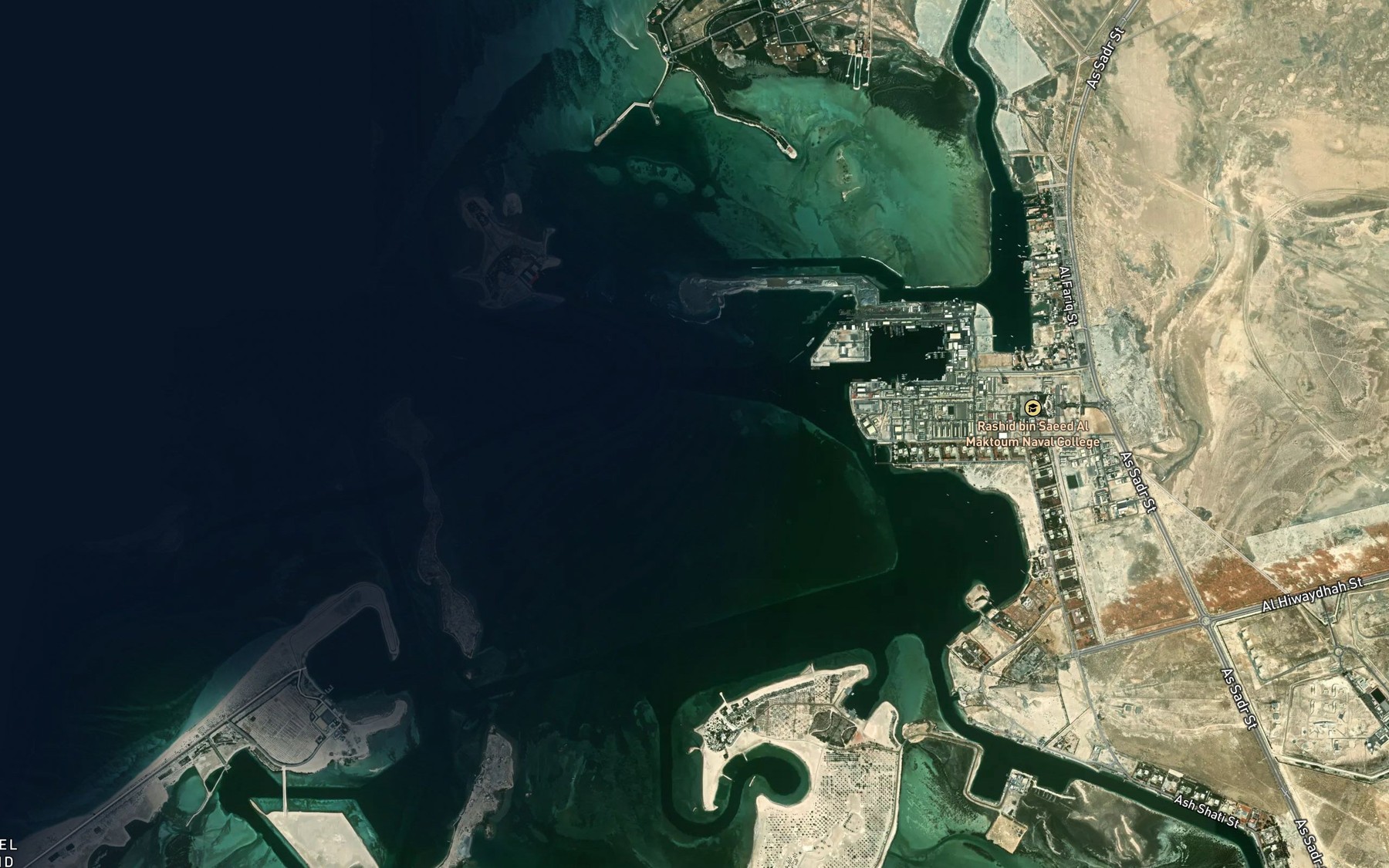 Satellite map of the Dawhat Hanyurah