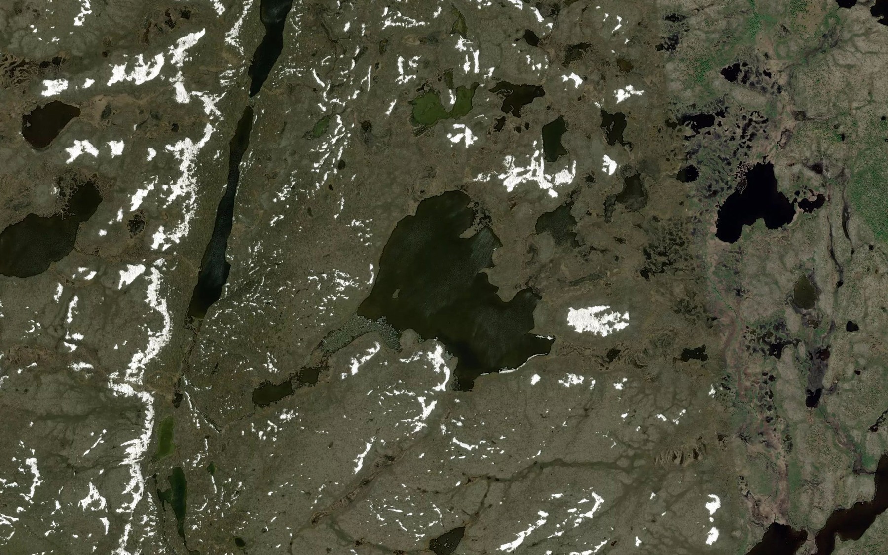 Satellite map of the Suolojavri