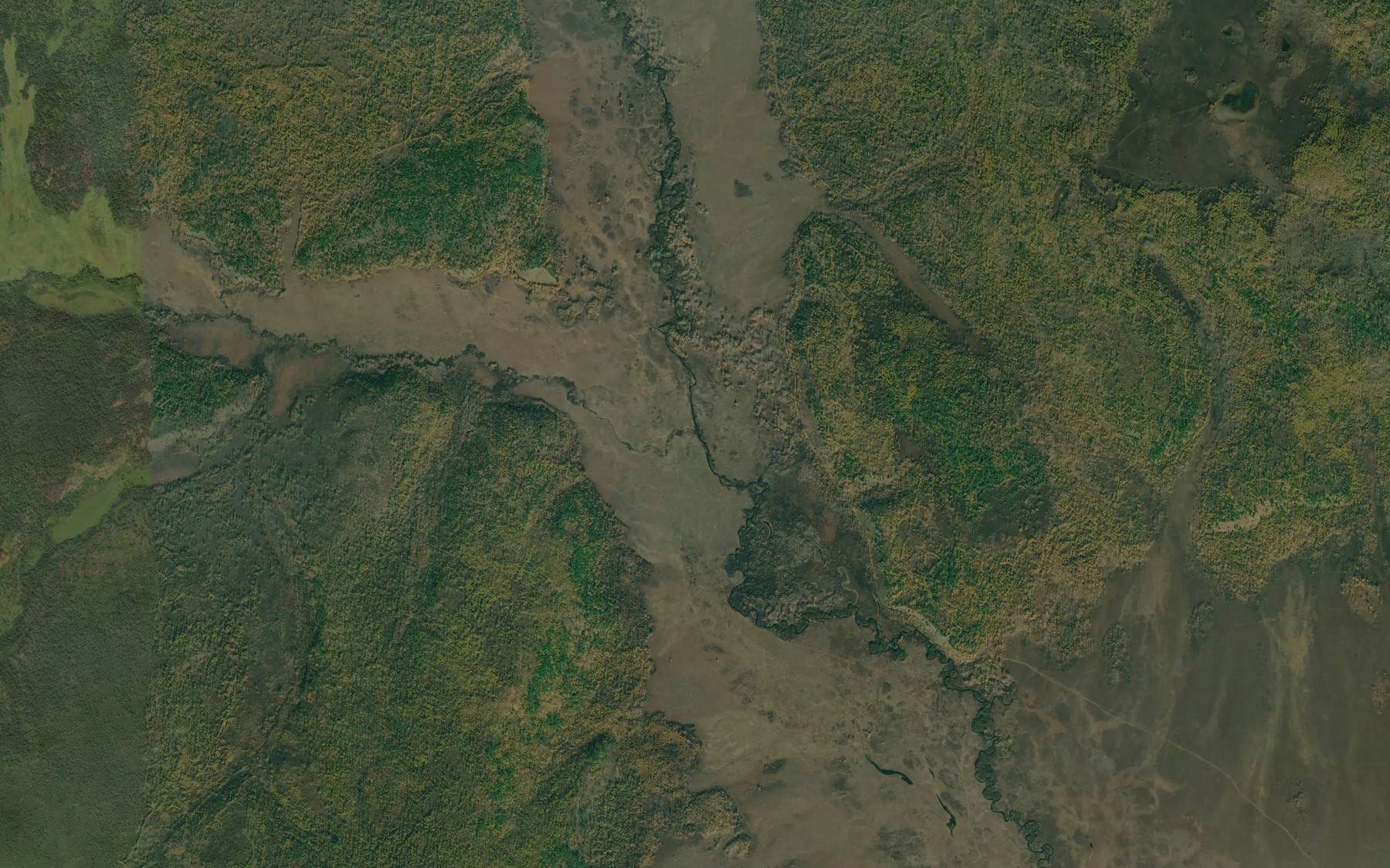 Satellite map of the Malyy Uval'nyy