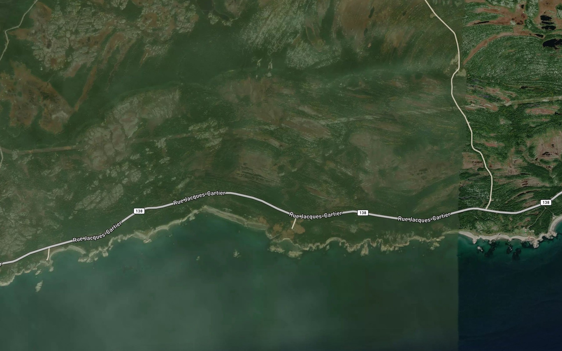 Satellite map of the Le Petit Dock