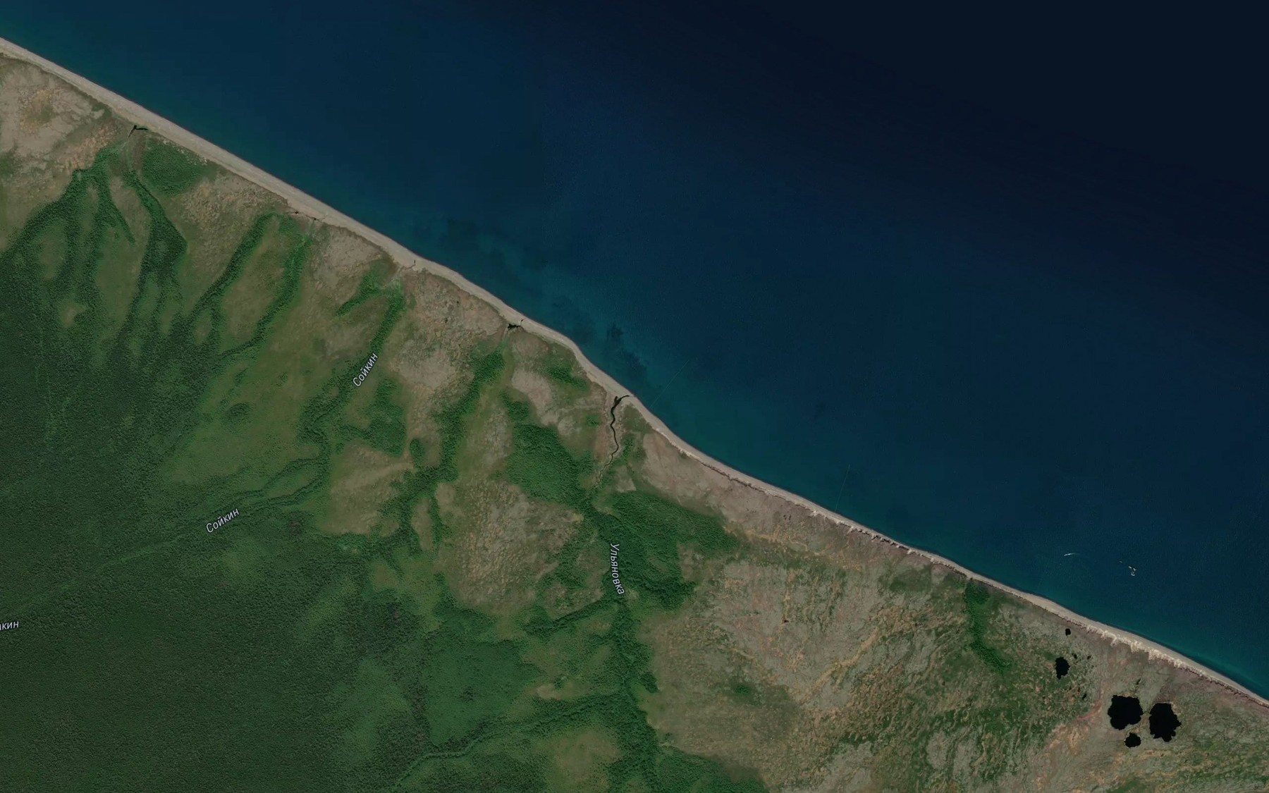 Satellite map of the Ul'yanovka