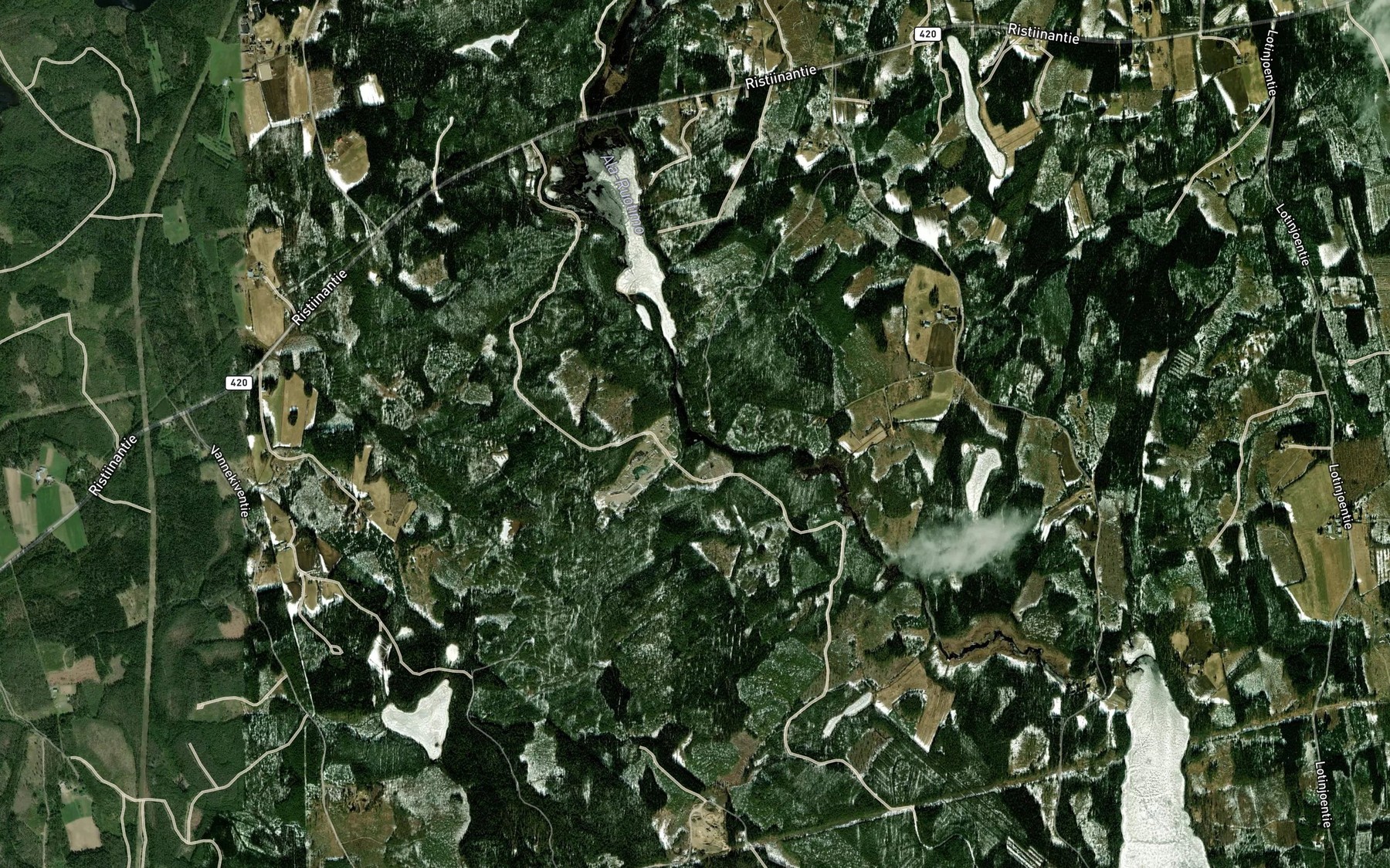 Satellite map of the Niskalammit