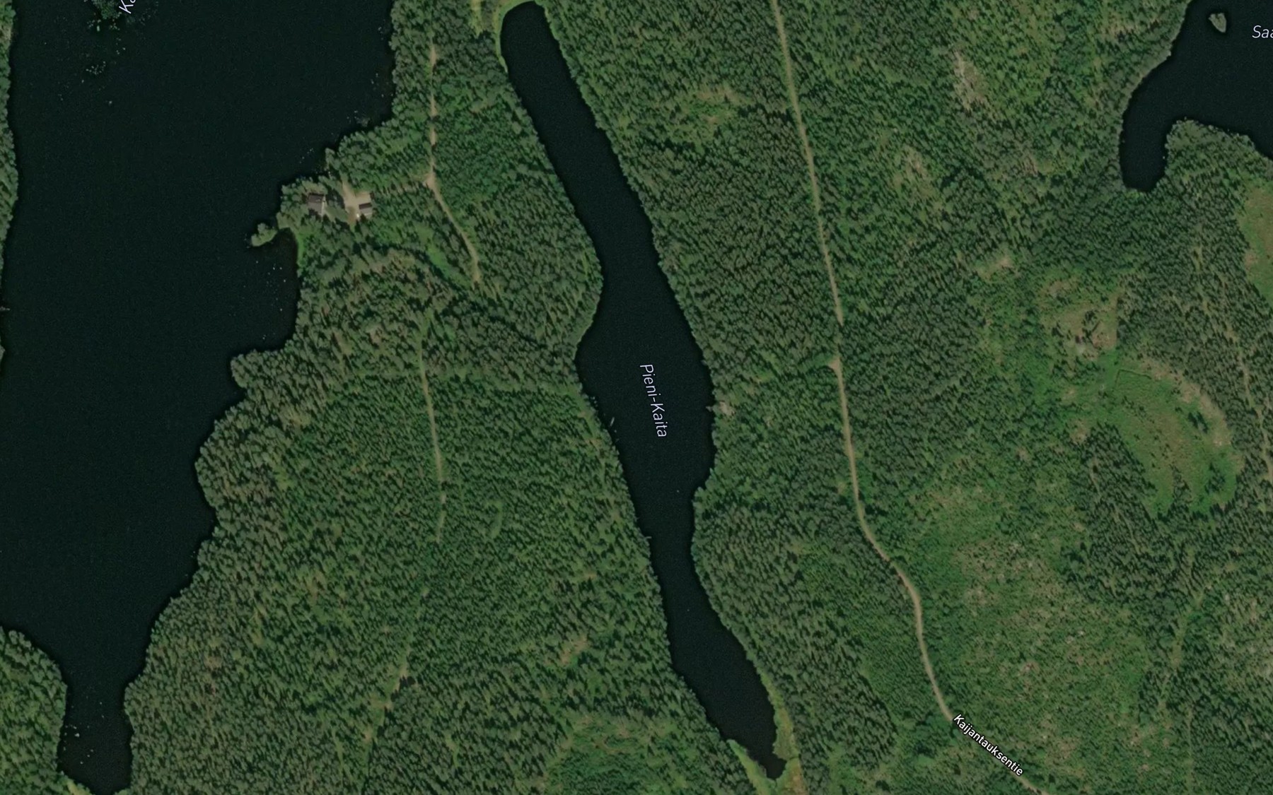 Satellite map of the Pieni-Kaita