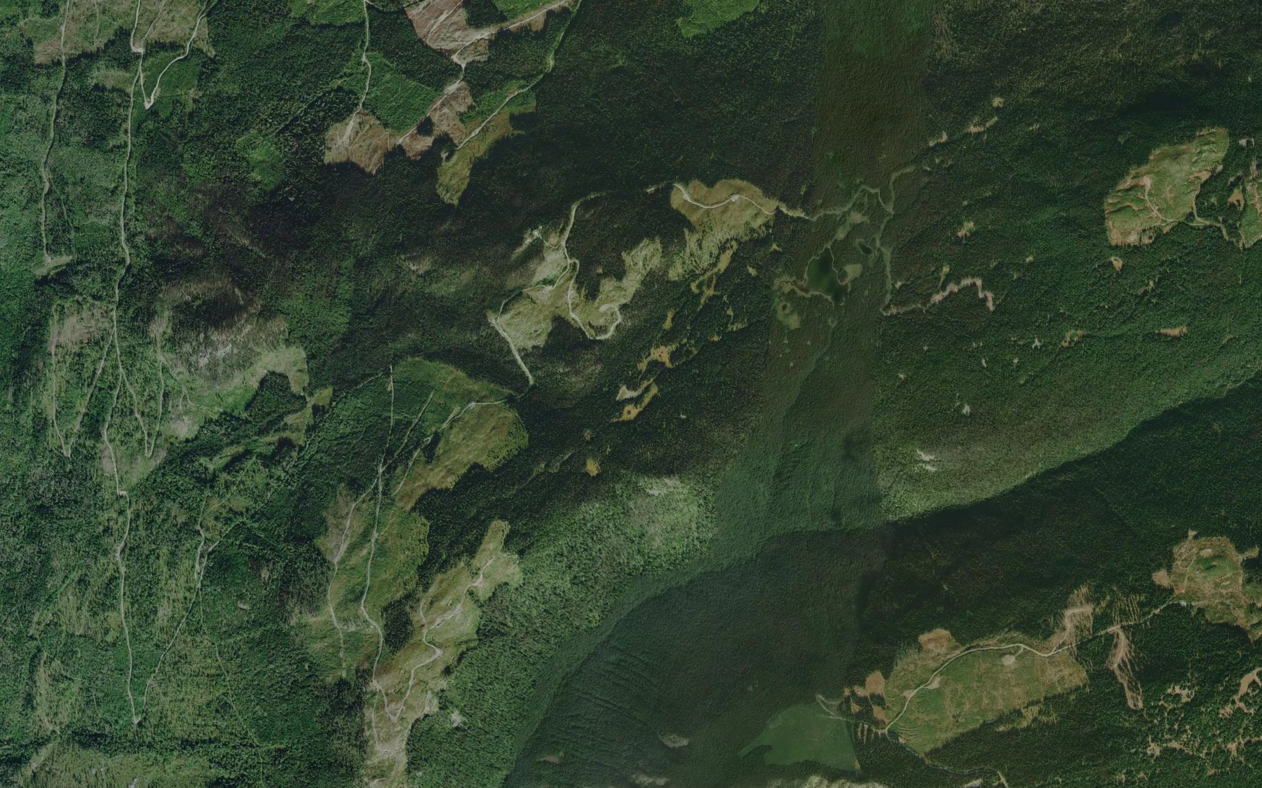 Satellite map of the Axel Lake