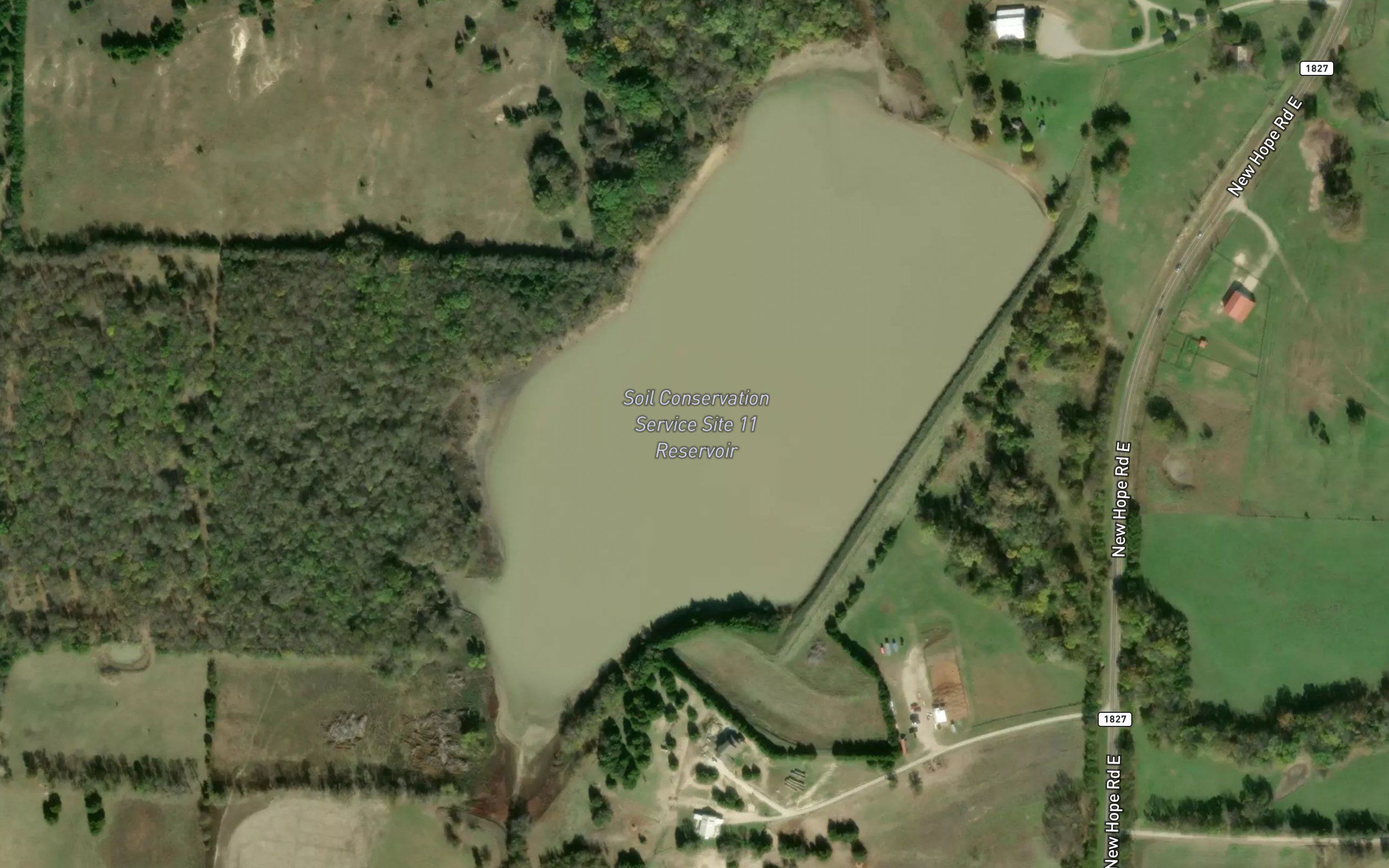 Soil Conservation Service Site 11 Reservoir