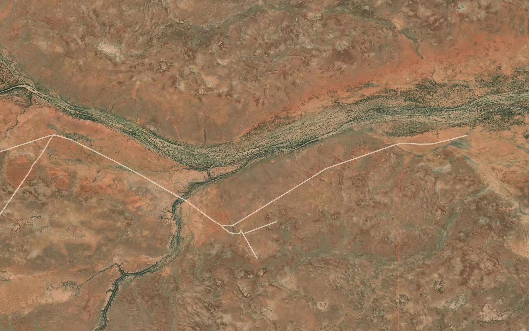 Satellite map of the The Ross