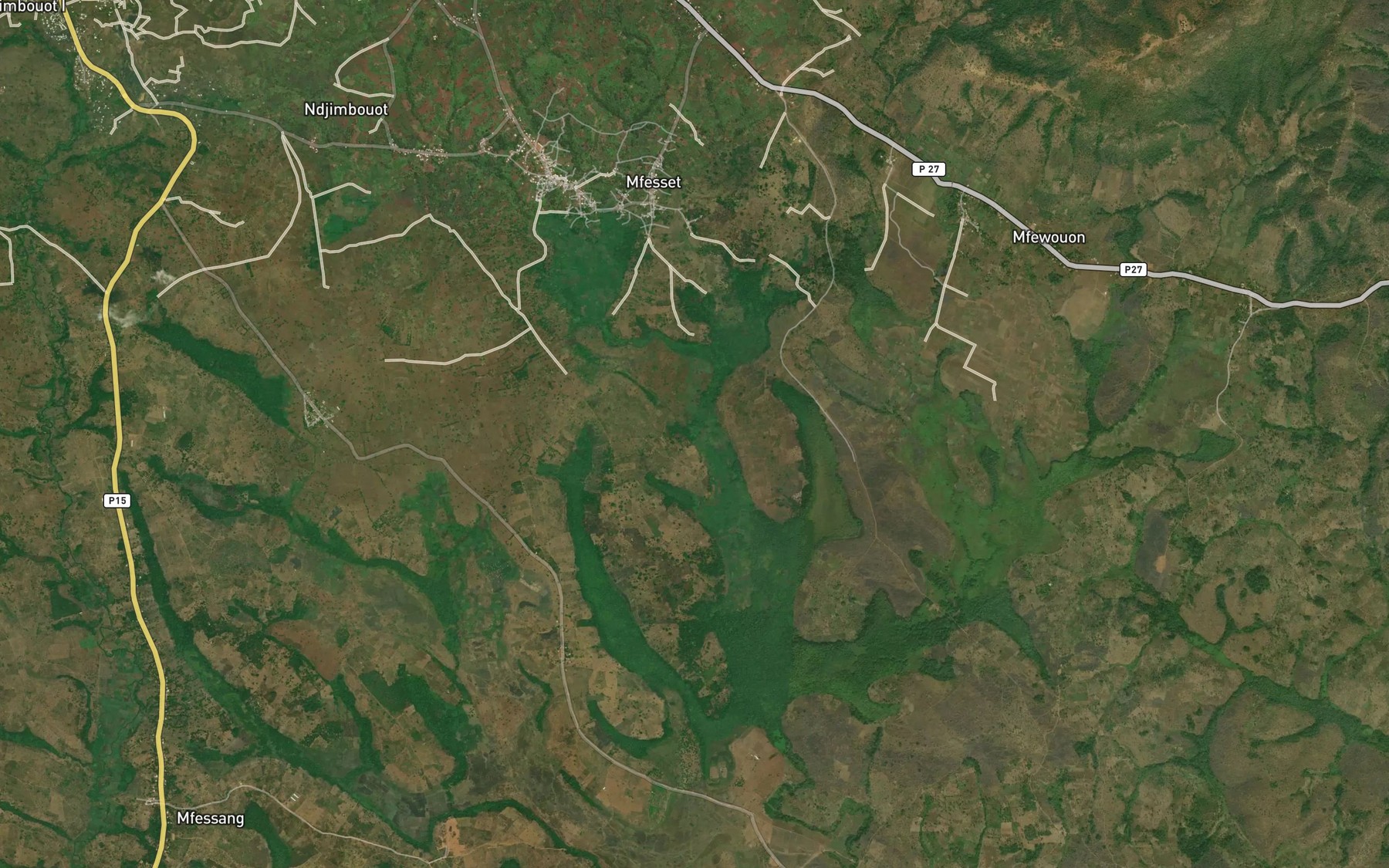 Satellite map of the Ndinbou
