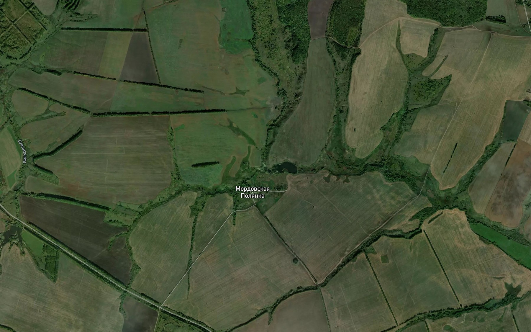 Satellite map of the Podol'kha