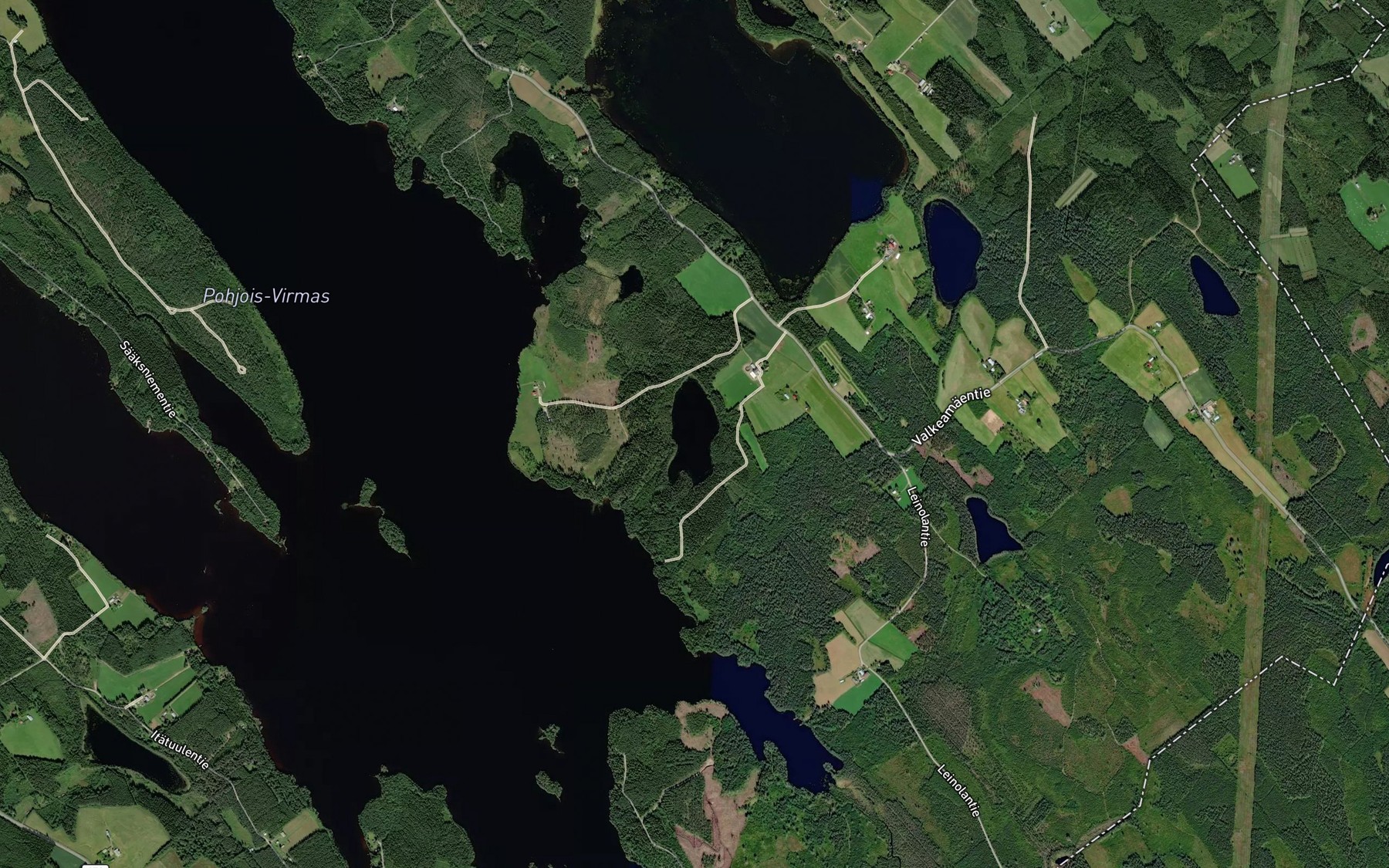 Satellite map of the Loytynlampi