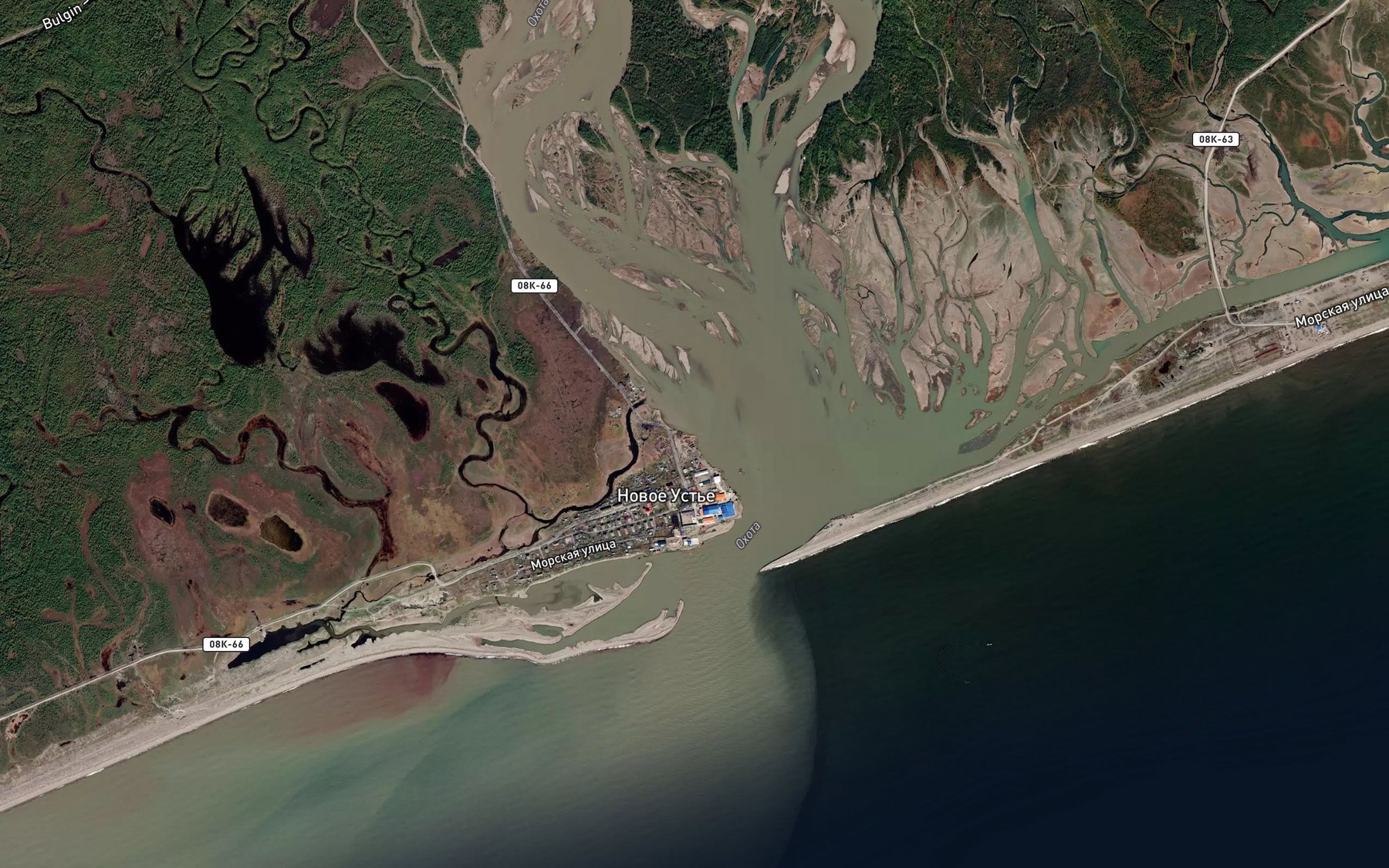 Satellite map of the Kosarikha