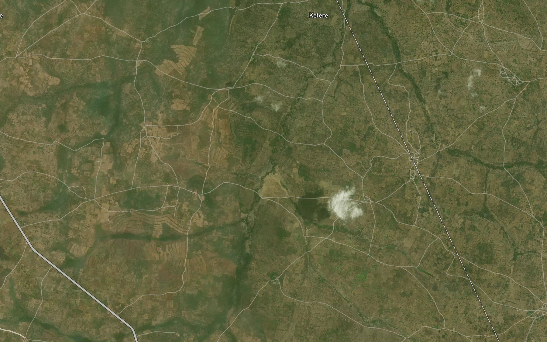 Satellite map of the RiverElesun