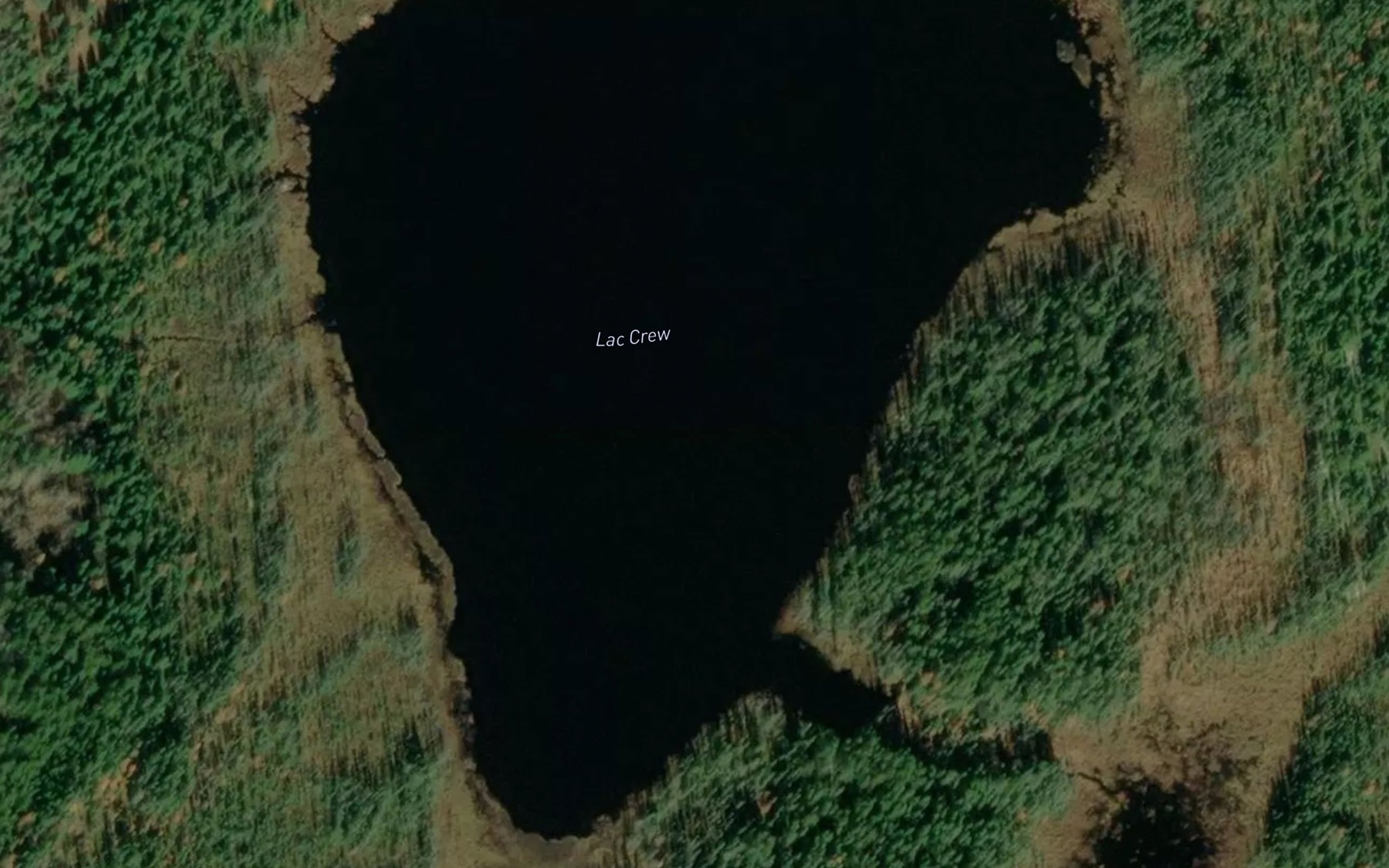 Satellite map of the Lac Crew