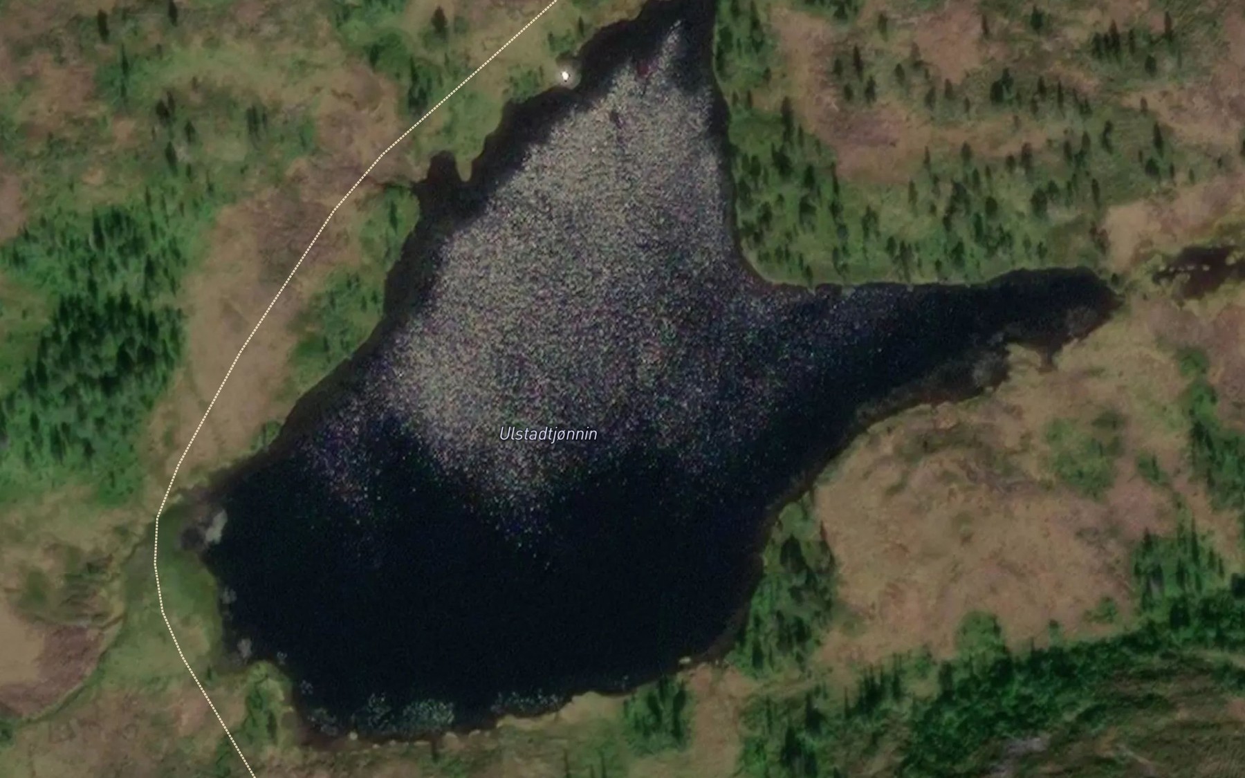 Satellite map of the Ulstadtjornin