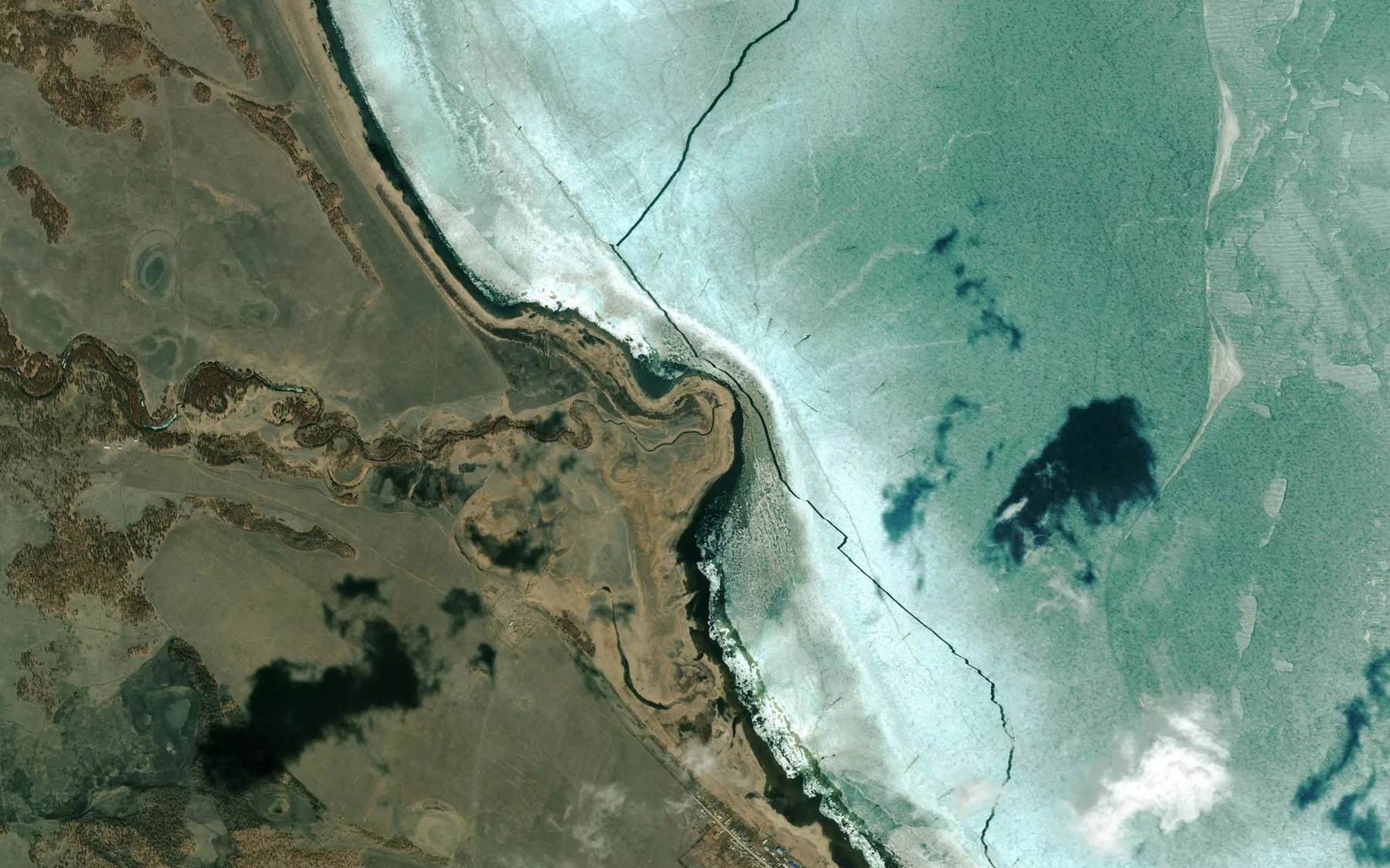 Satellite map of the Indola