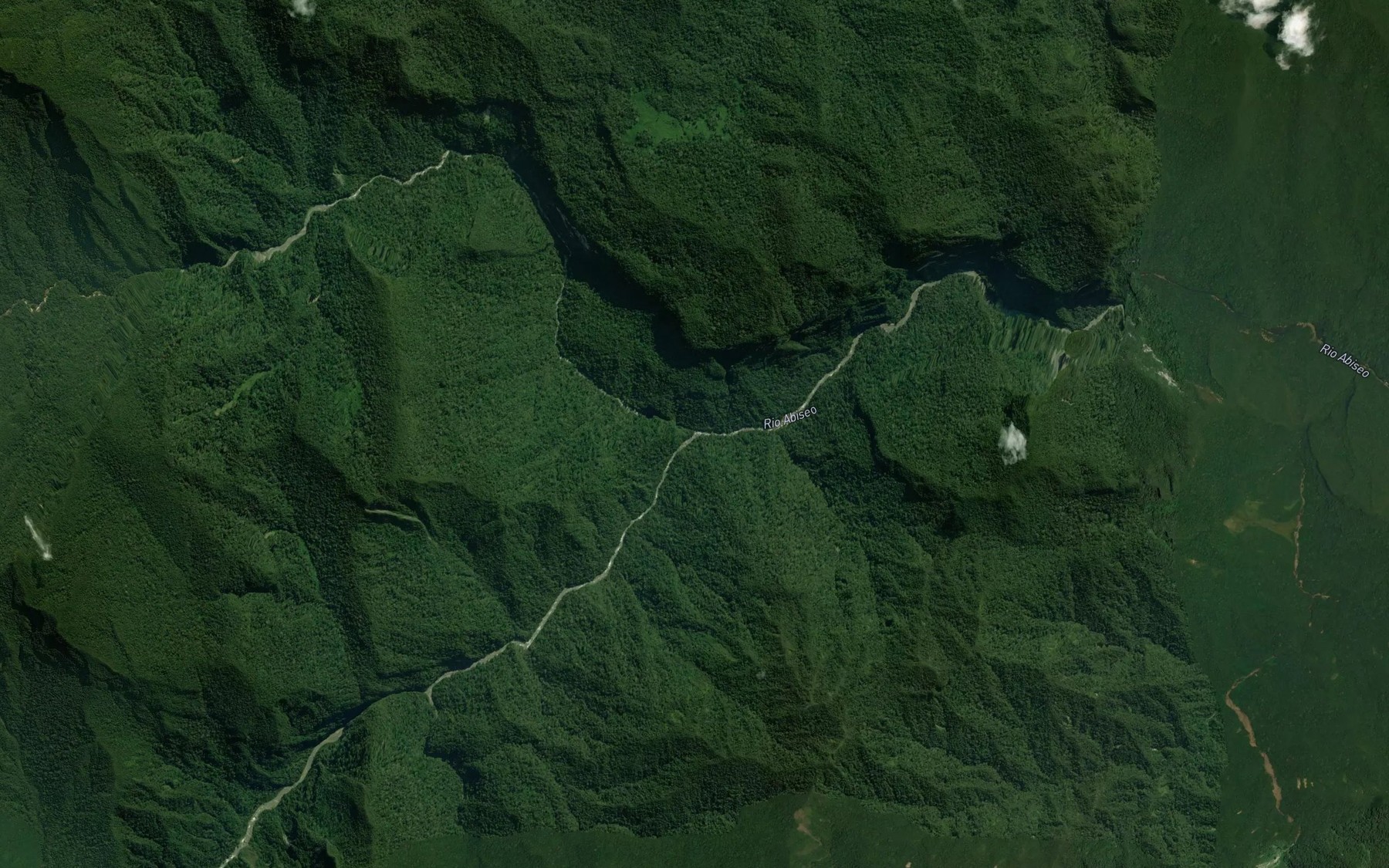 Satellite map of the Rio Monte Cristo