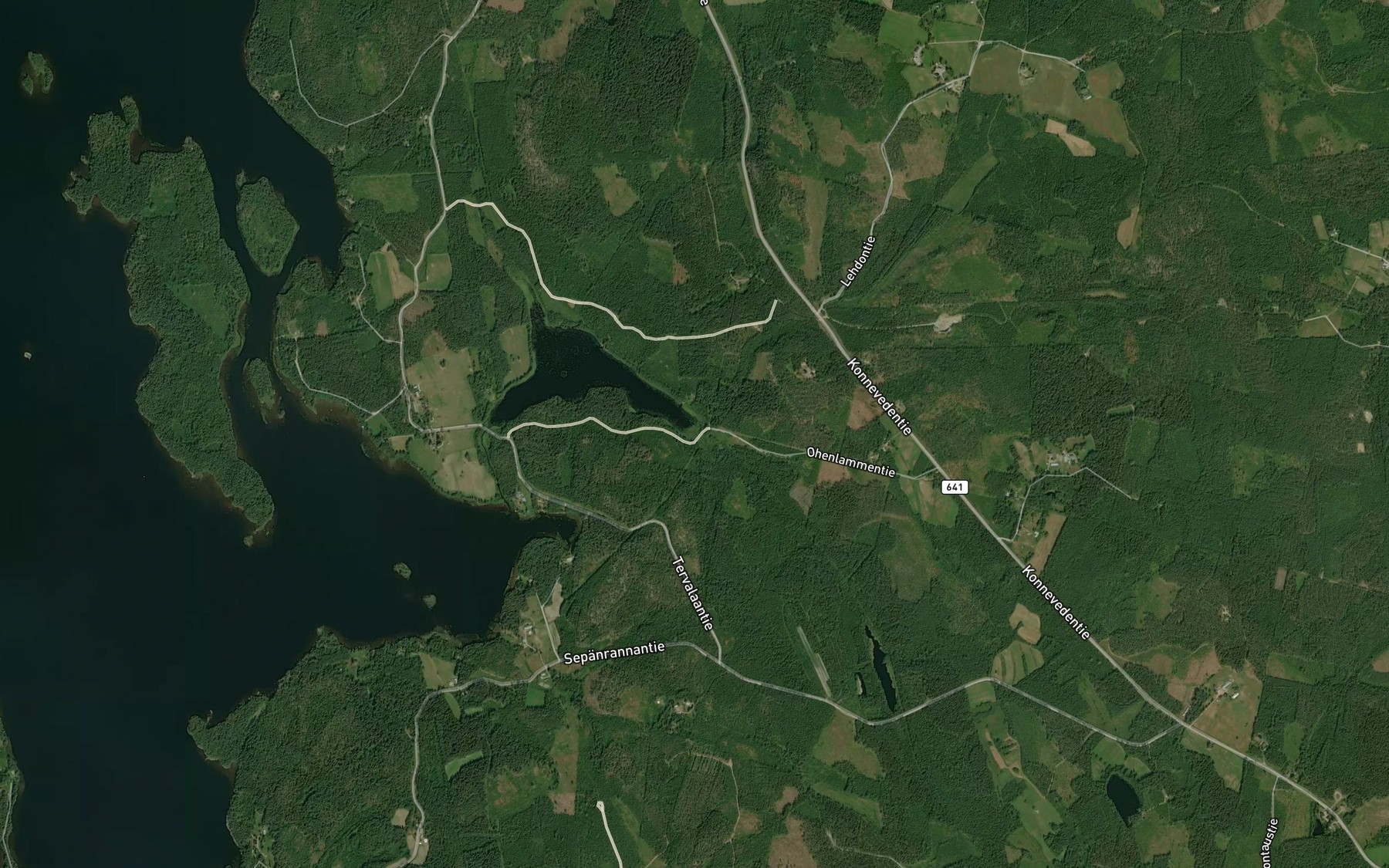 Satellite map of the Myllyoja