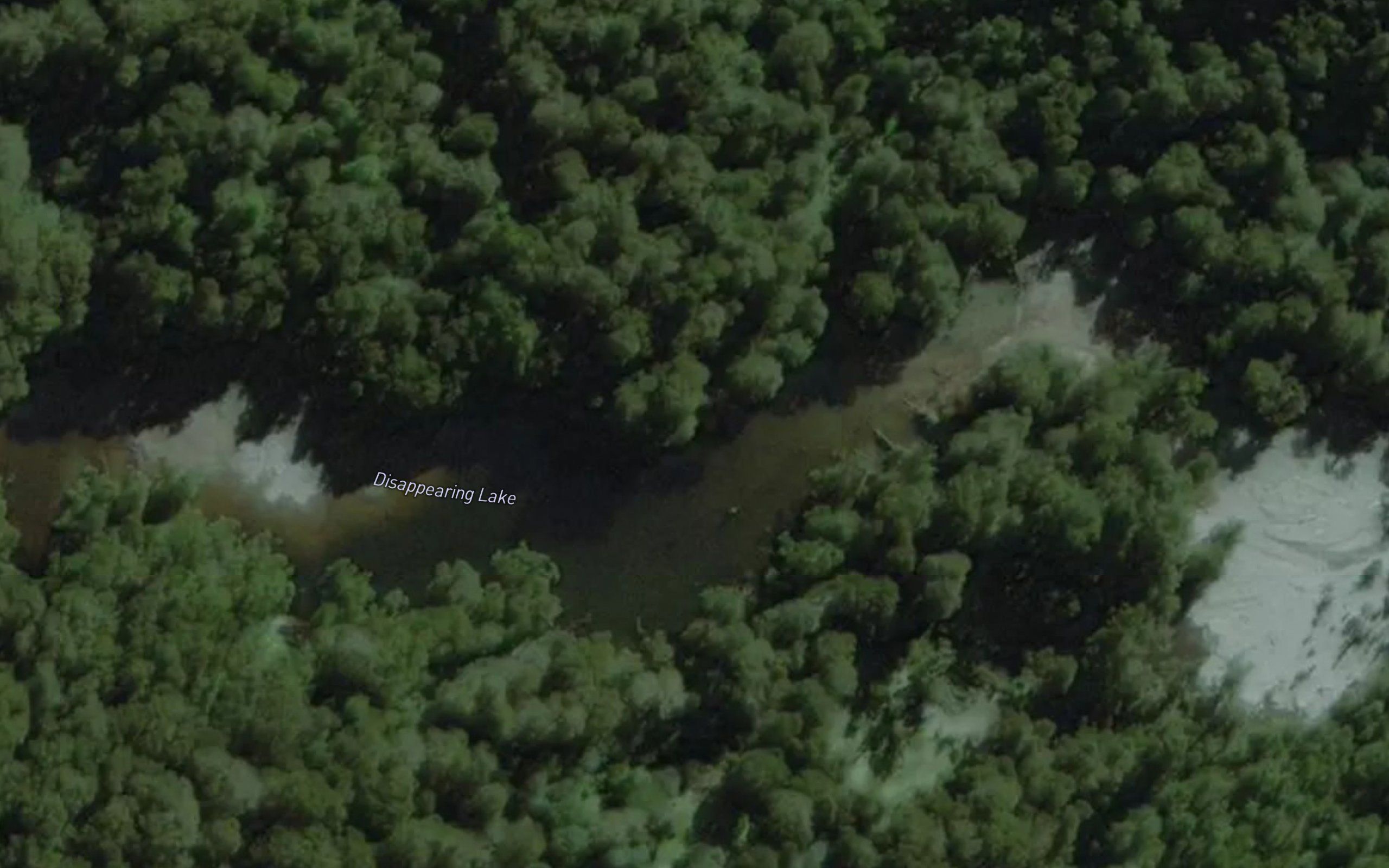 Disappearing Lake