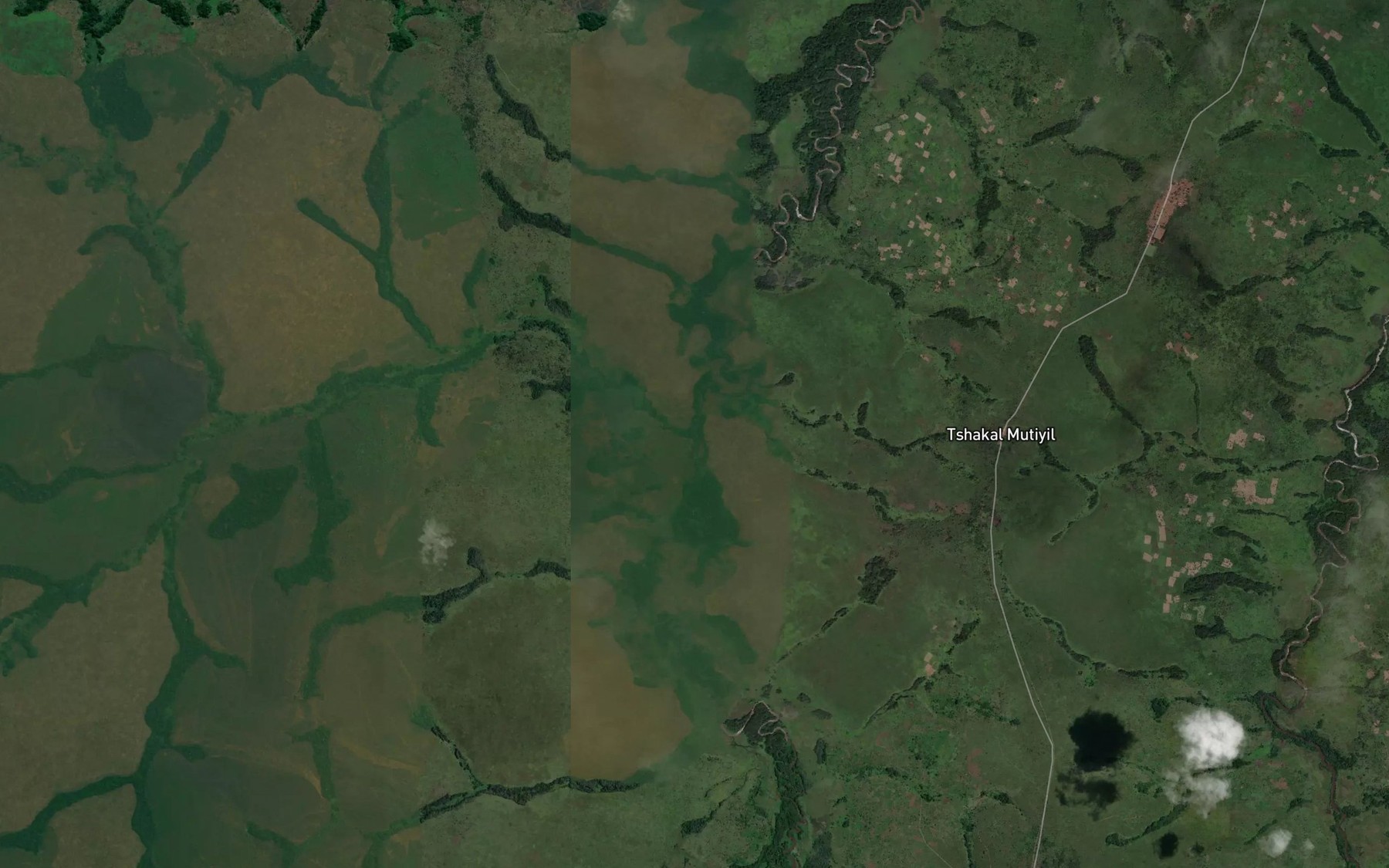 Satellite map of the Lolo
