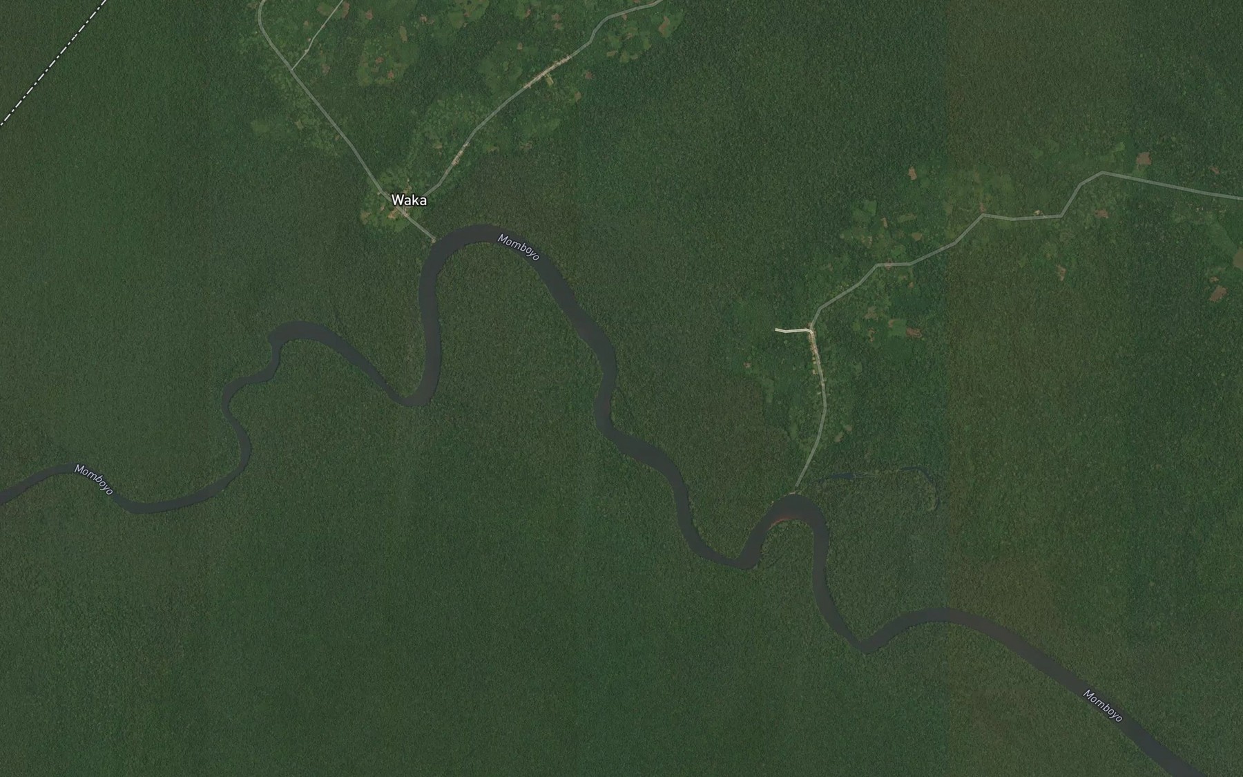 Satellite map of the Bantono