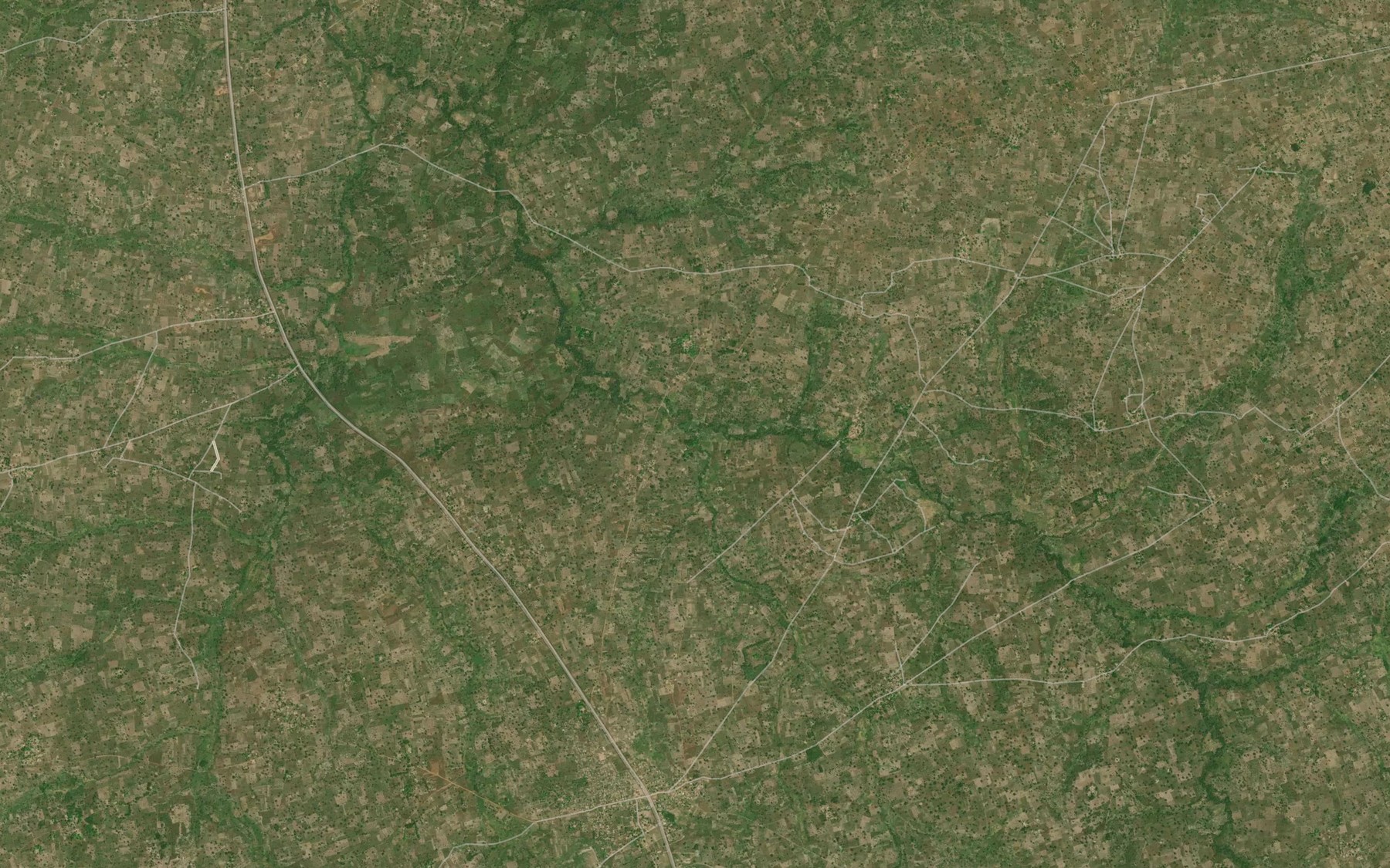 Satellite map of the River Ajaji