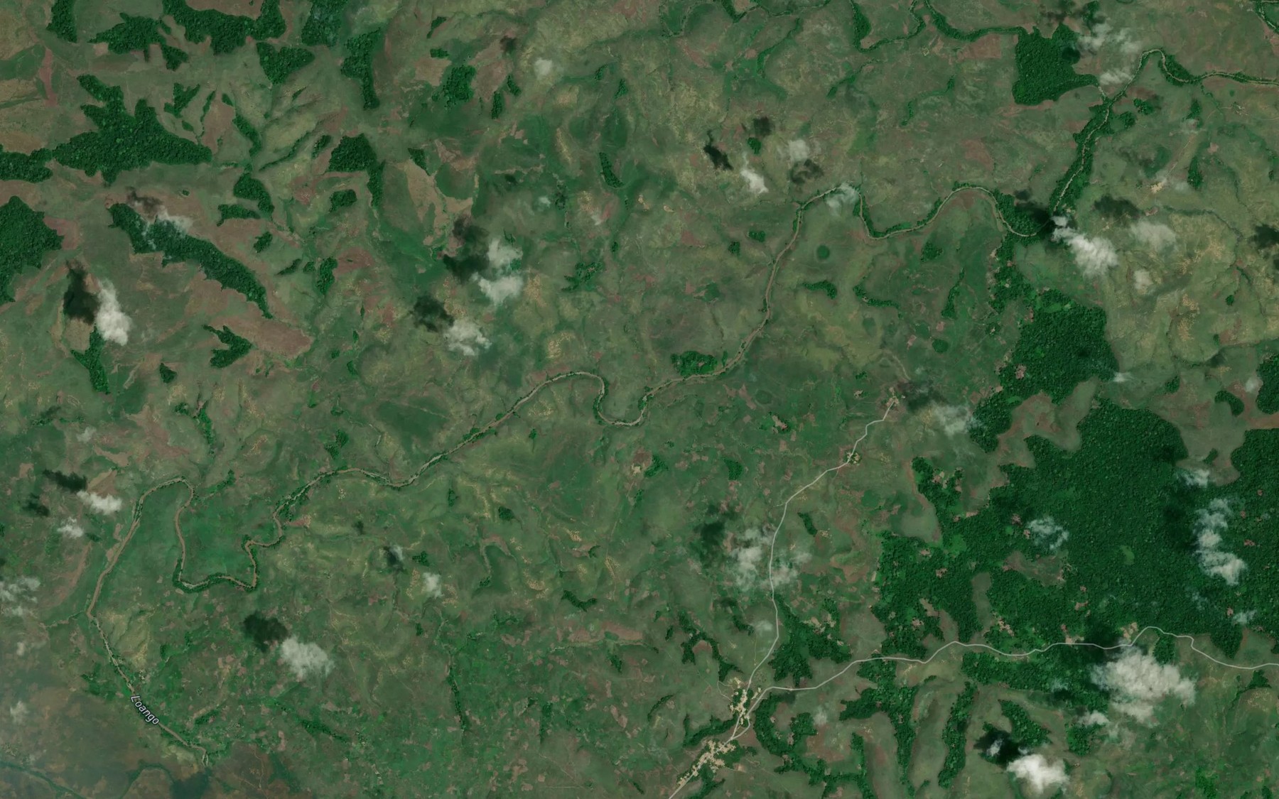 Satellite map of the Mongolo II