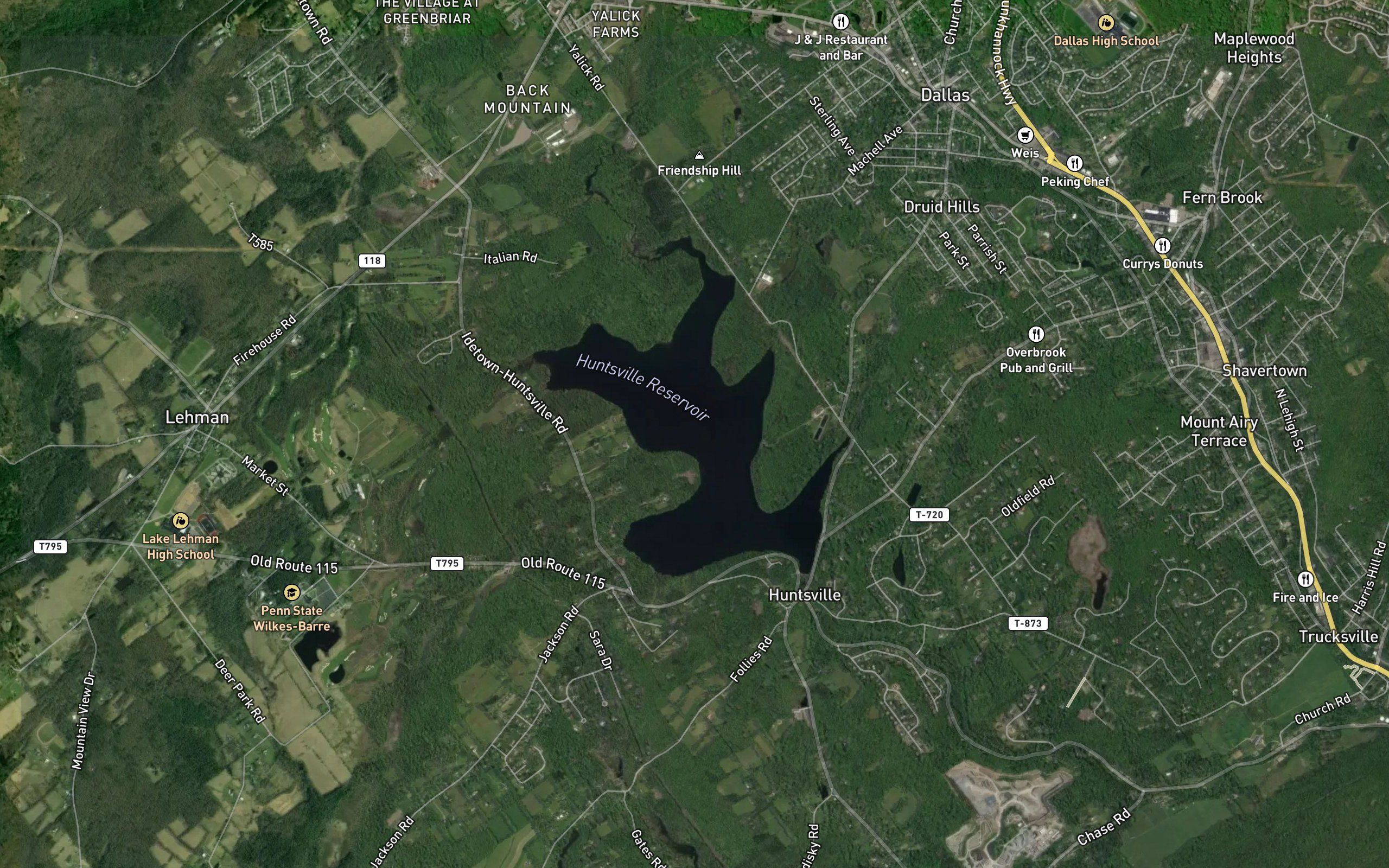 Huntsville Reservoir