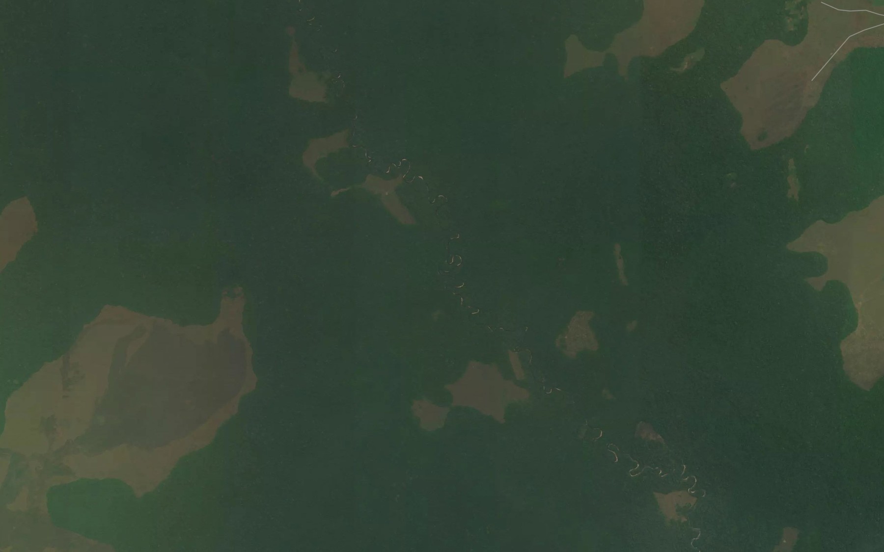 Satellite map of the Kentualu