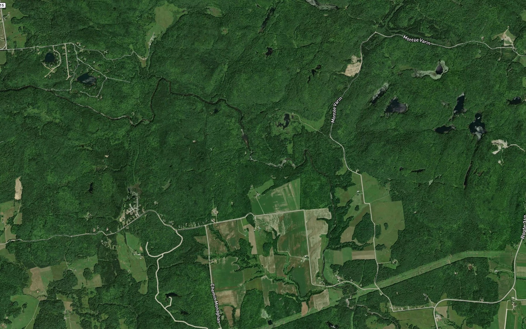 Satellite map of the Trou du Diable