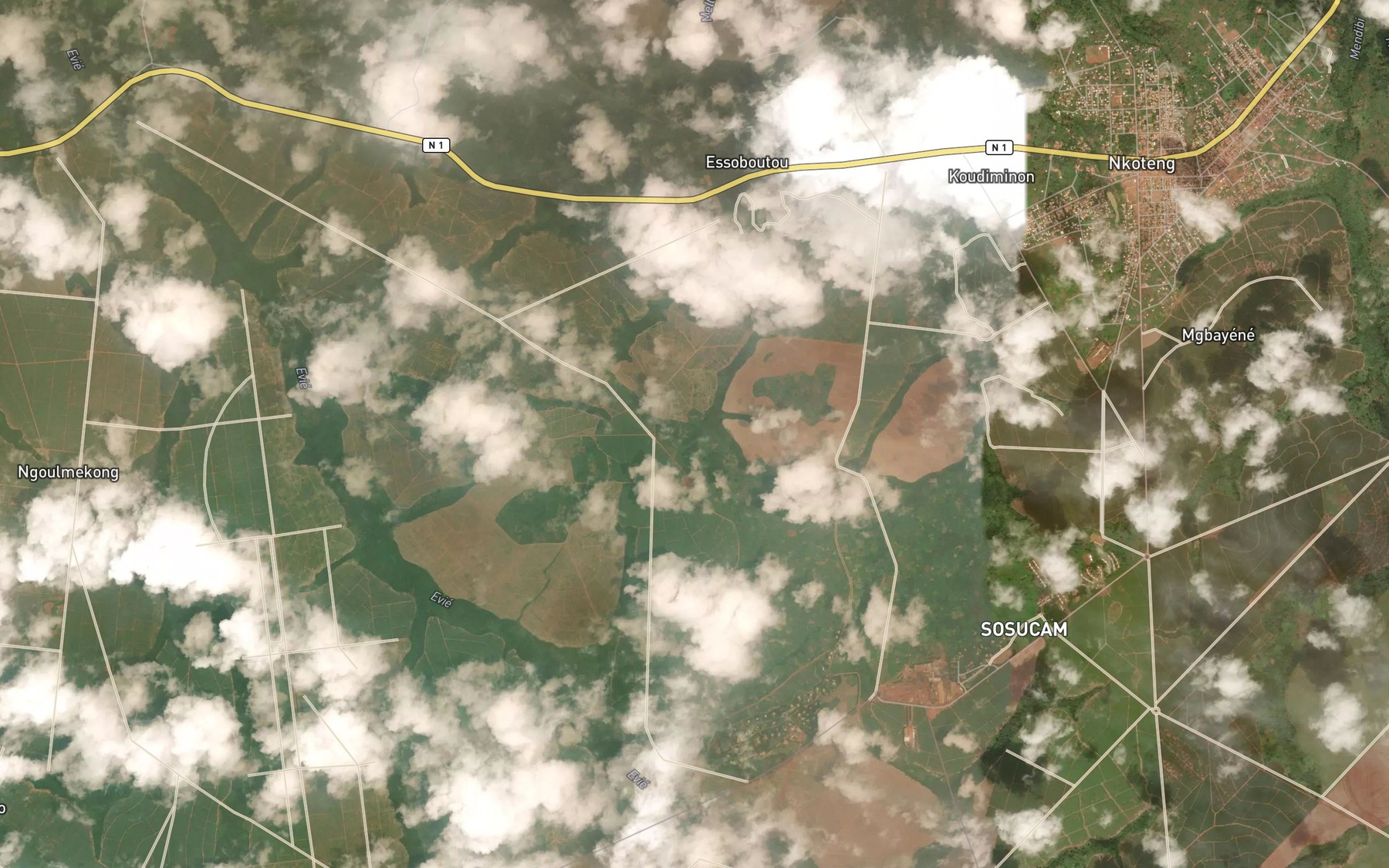 Satellite map of the Otominlong