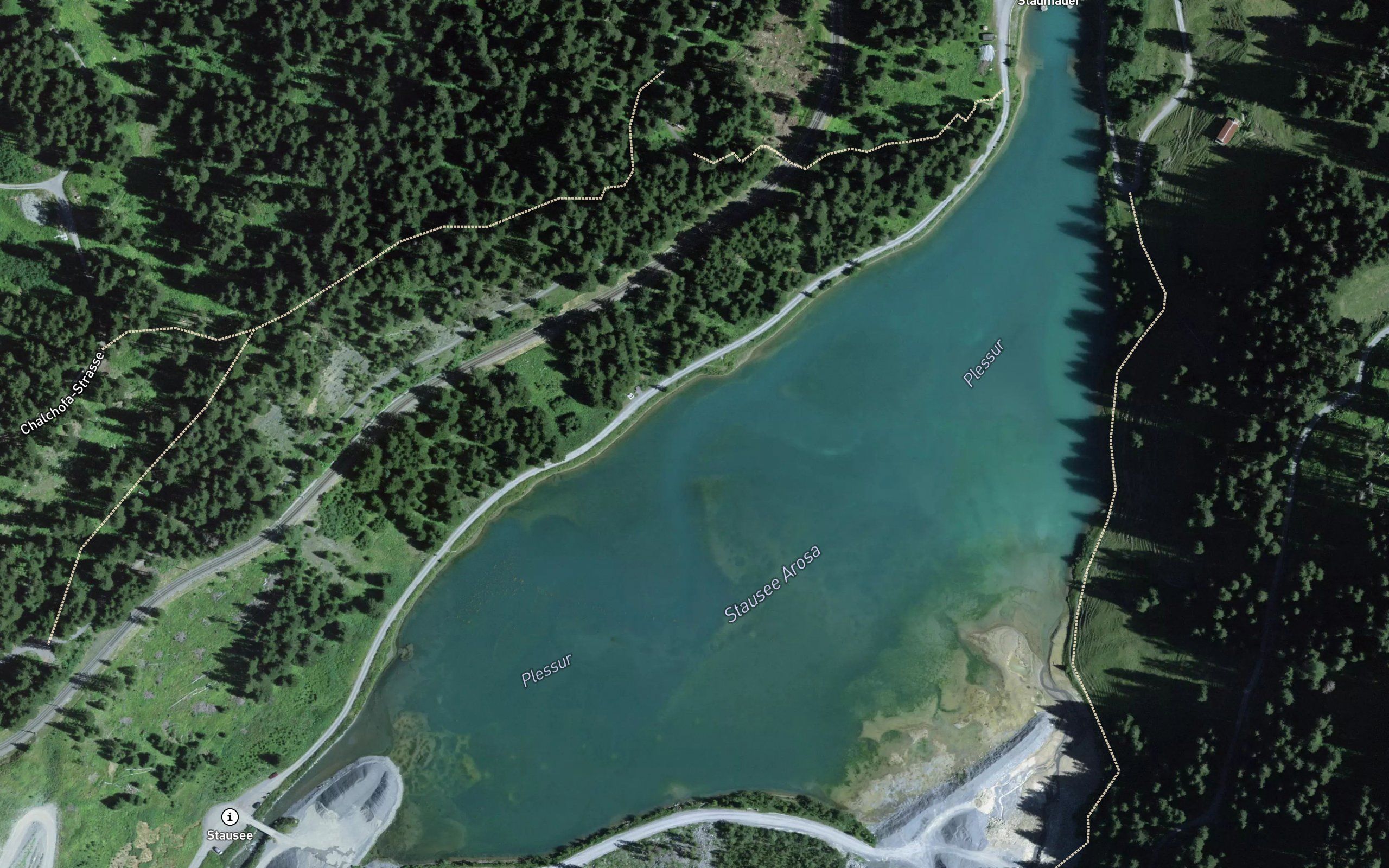 Stausee Isel