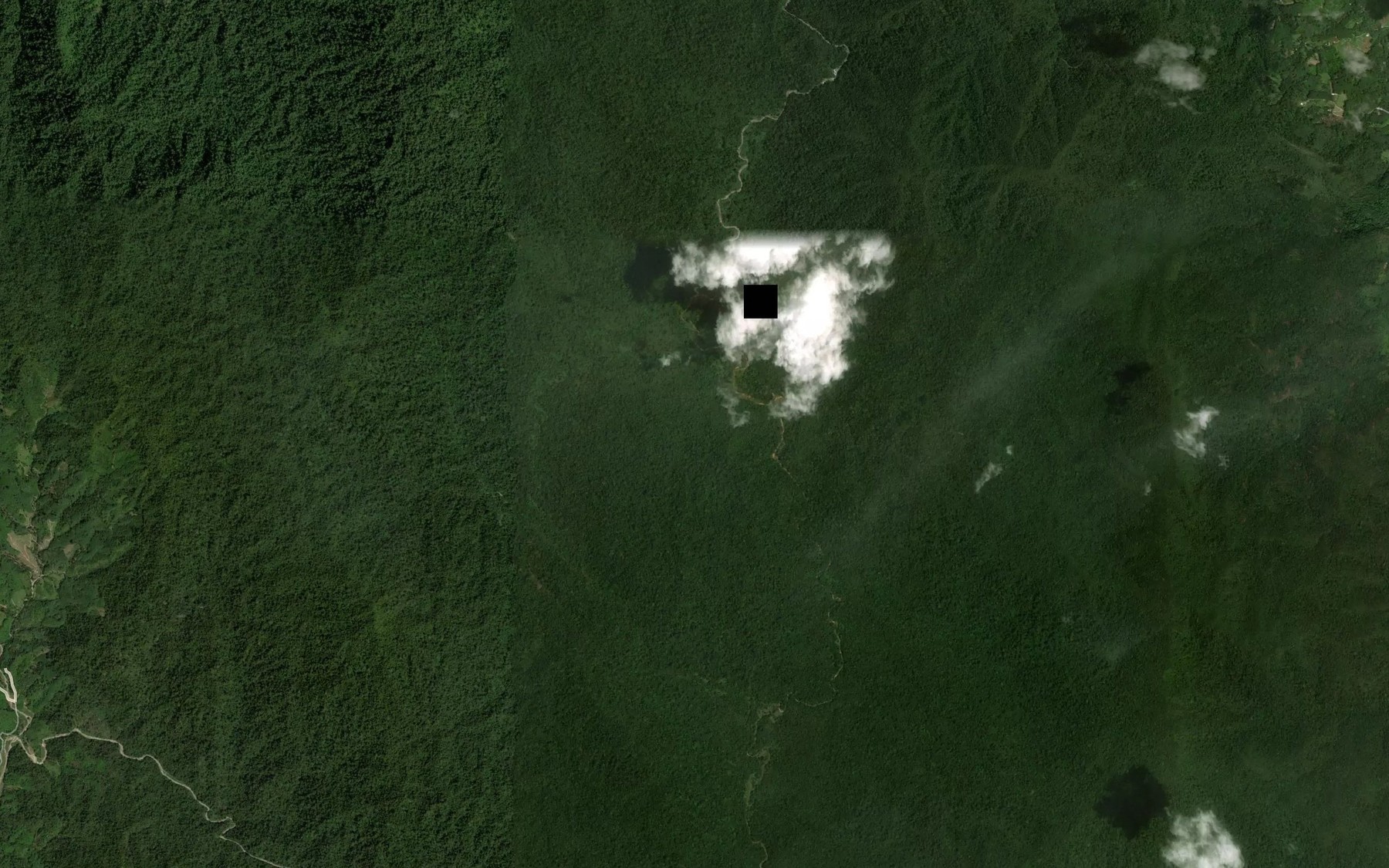 Satellite map of the Khlong Yang