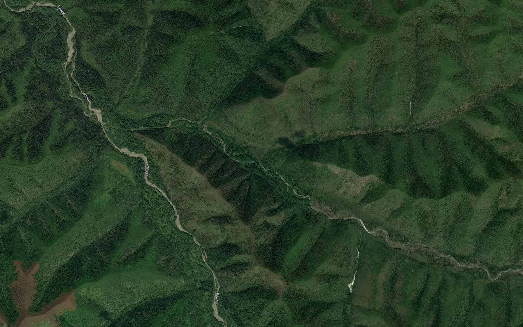 Satellite map of the Moguchiy