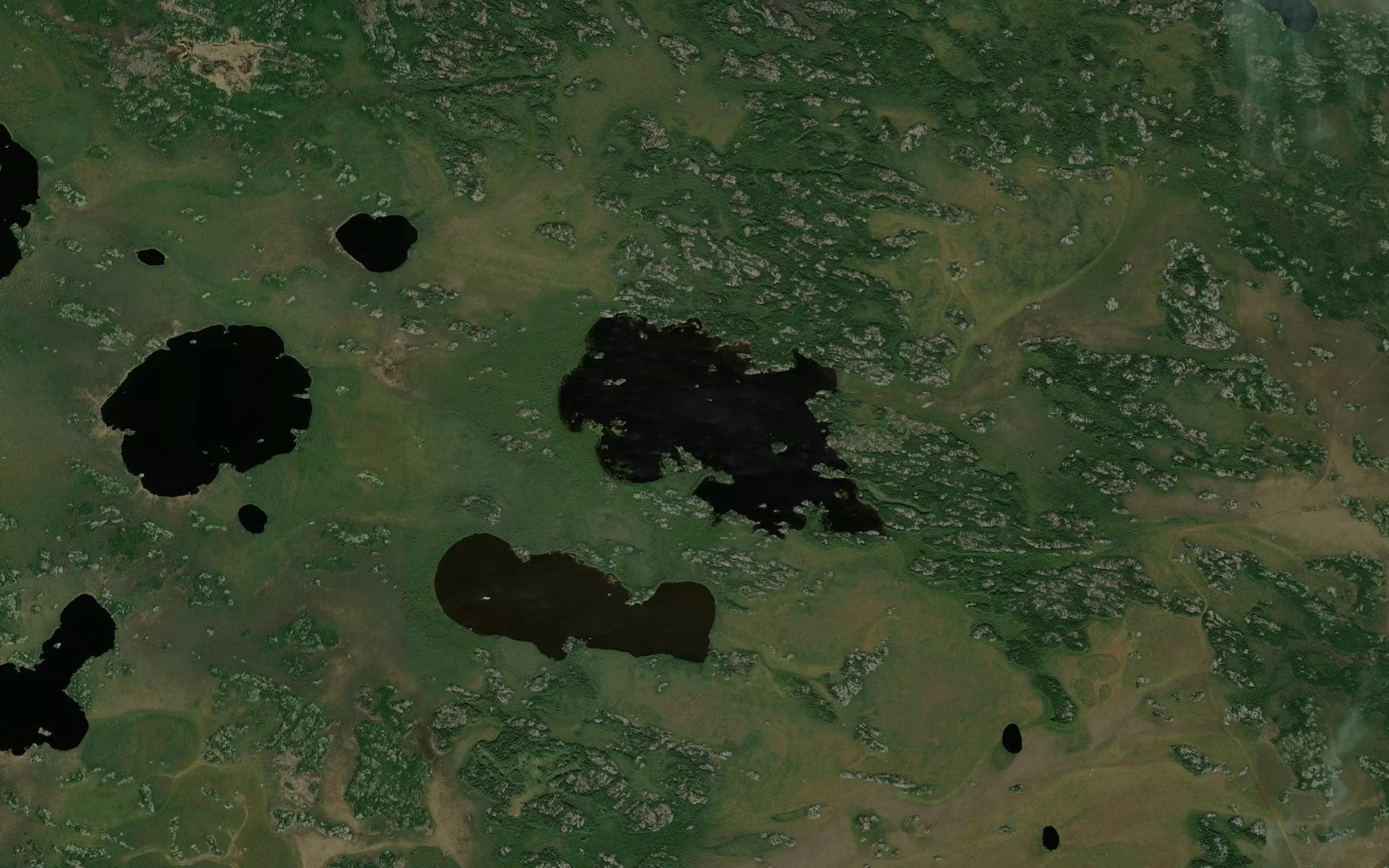 Multi-island Lake