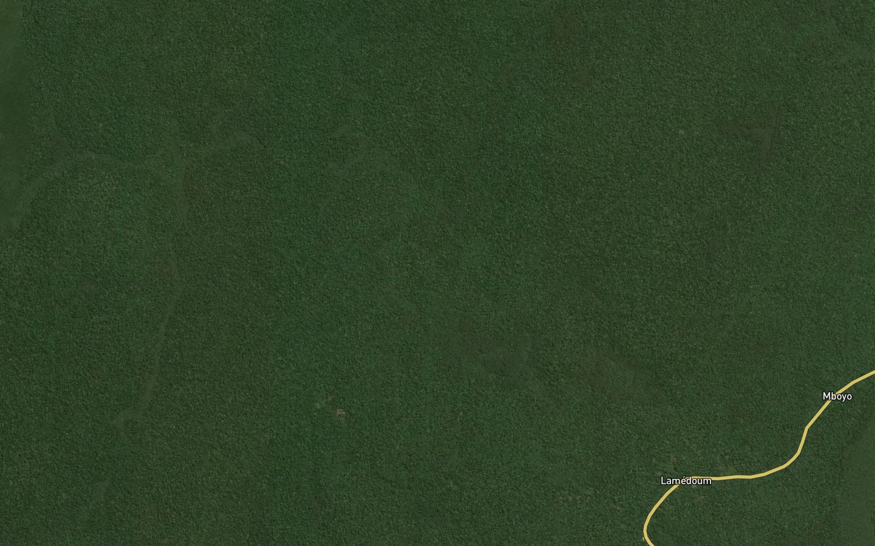 Satellite map of the Ndounga