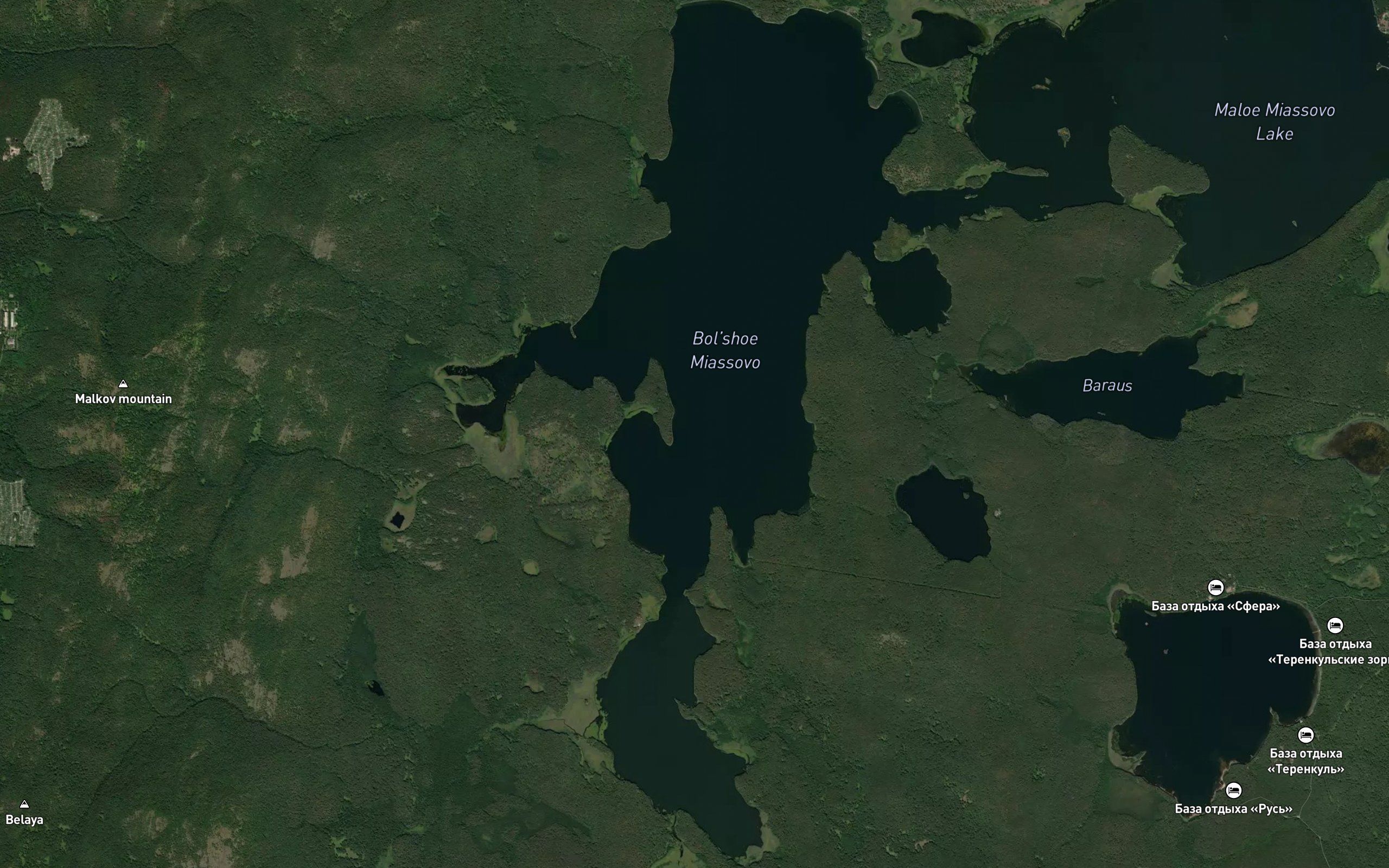 Ozero Bol'shoye Miassovo