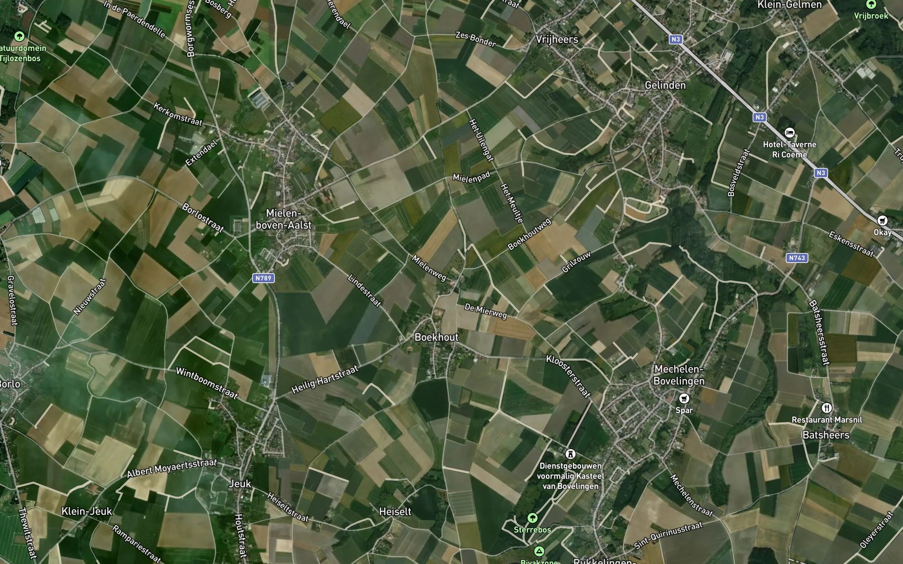 Satellite map of the Logebeek