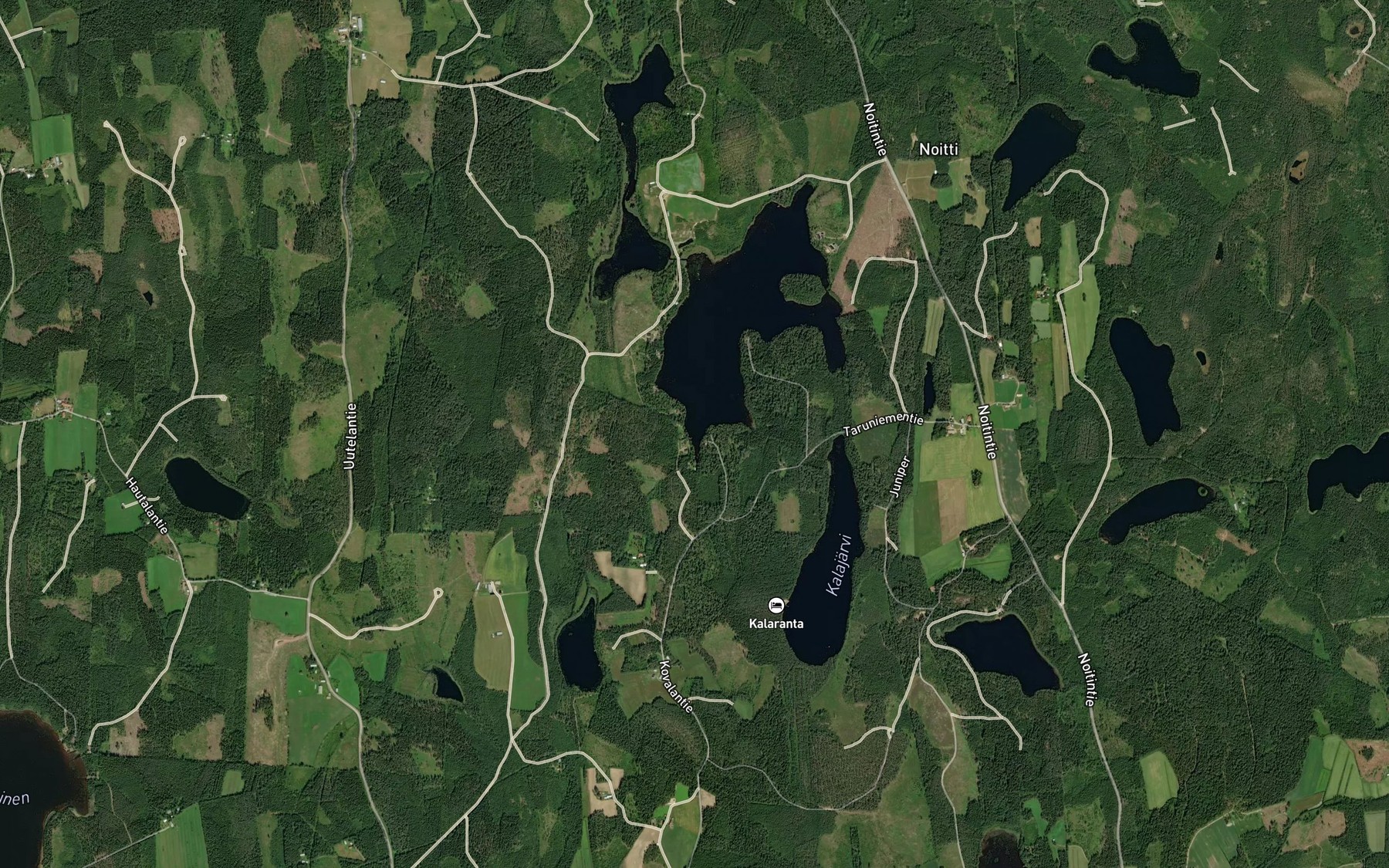 Satellite map of the Lammaslahti
