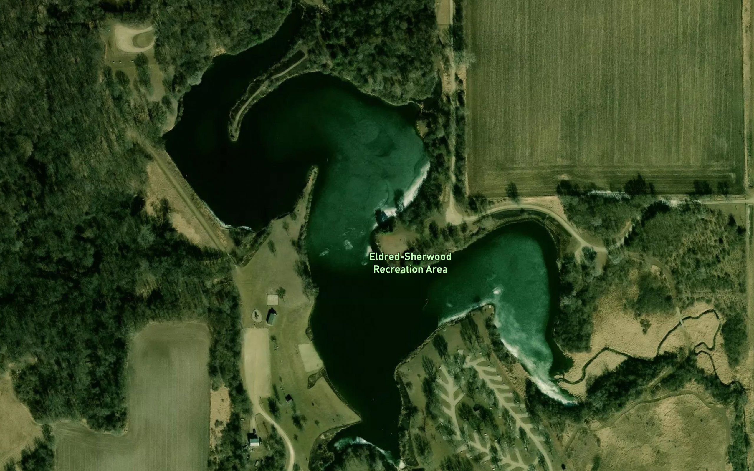 Eldred Sherwood Park Lake
