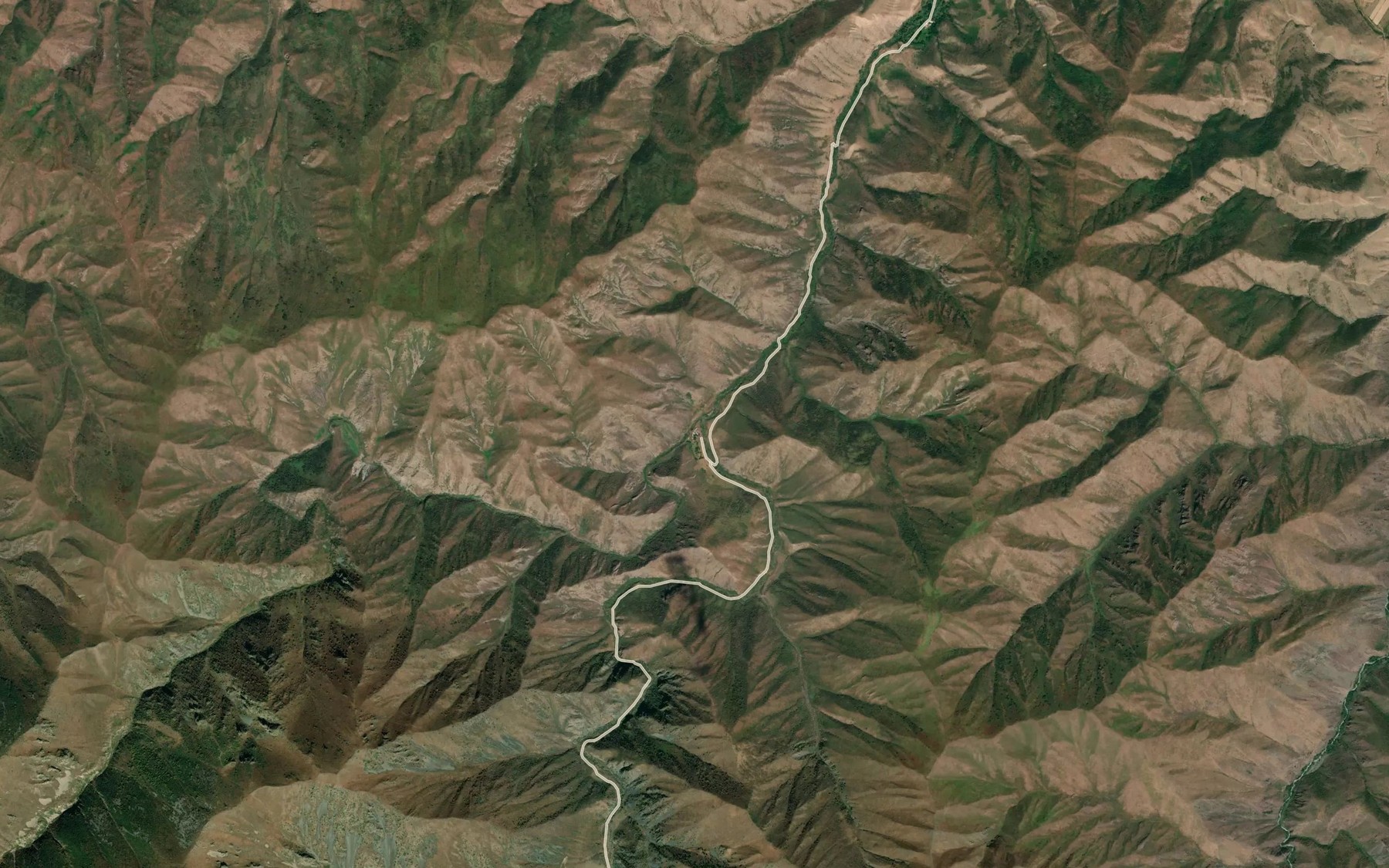 Satellite map of the Tay-Baytal